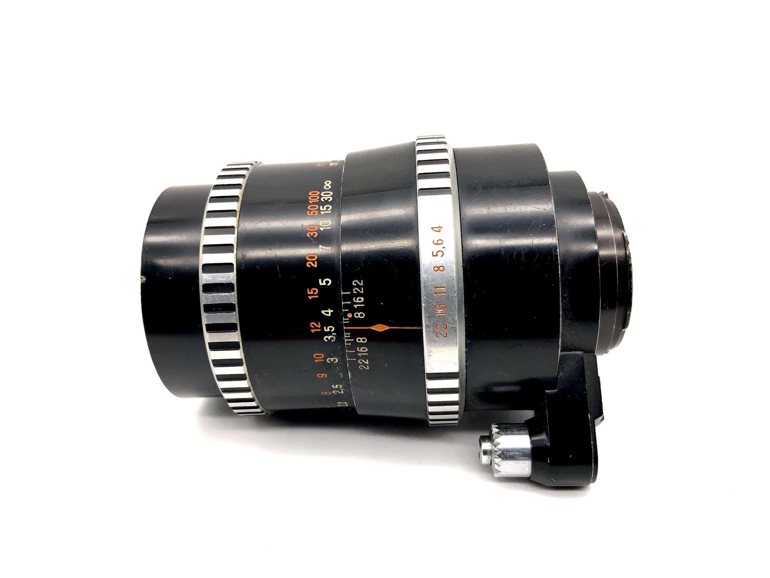 Carl Zeiss 135mm 1:4 Objektiv Sonnar Zebra Kamera Camera Lens (Exa)