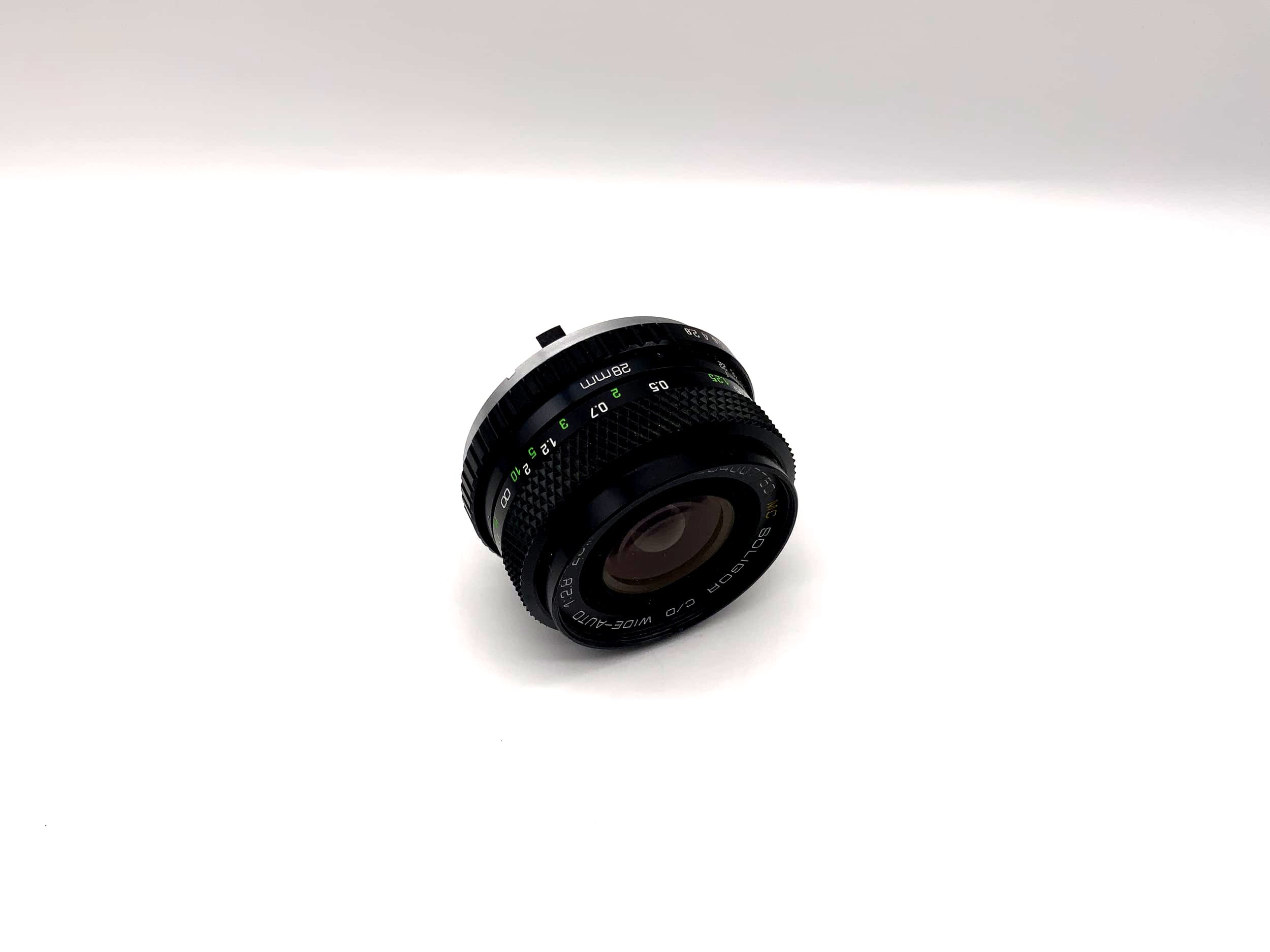 Soligor 28mm 1:2,8 Objektiv C/D Wide-Auto Weitwinkel MC Kamera Lens (Pentax K)