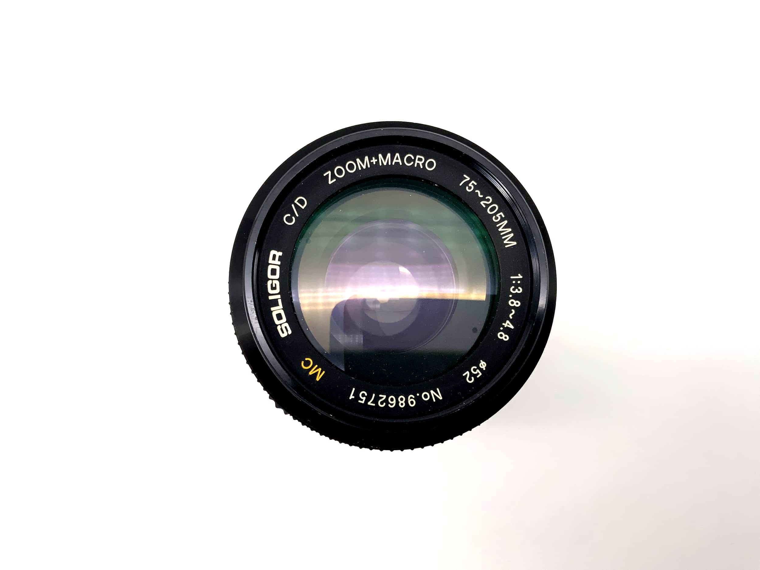 Soligor 75-205mm 1:3.8-4.8 Objektiv C/D Zoom + Macro MC Kamera Lens (Pentax K)