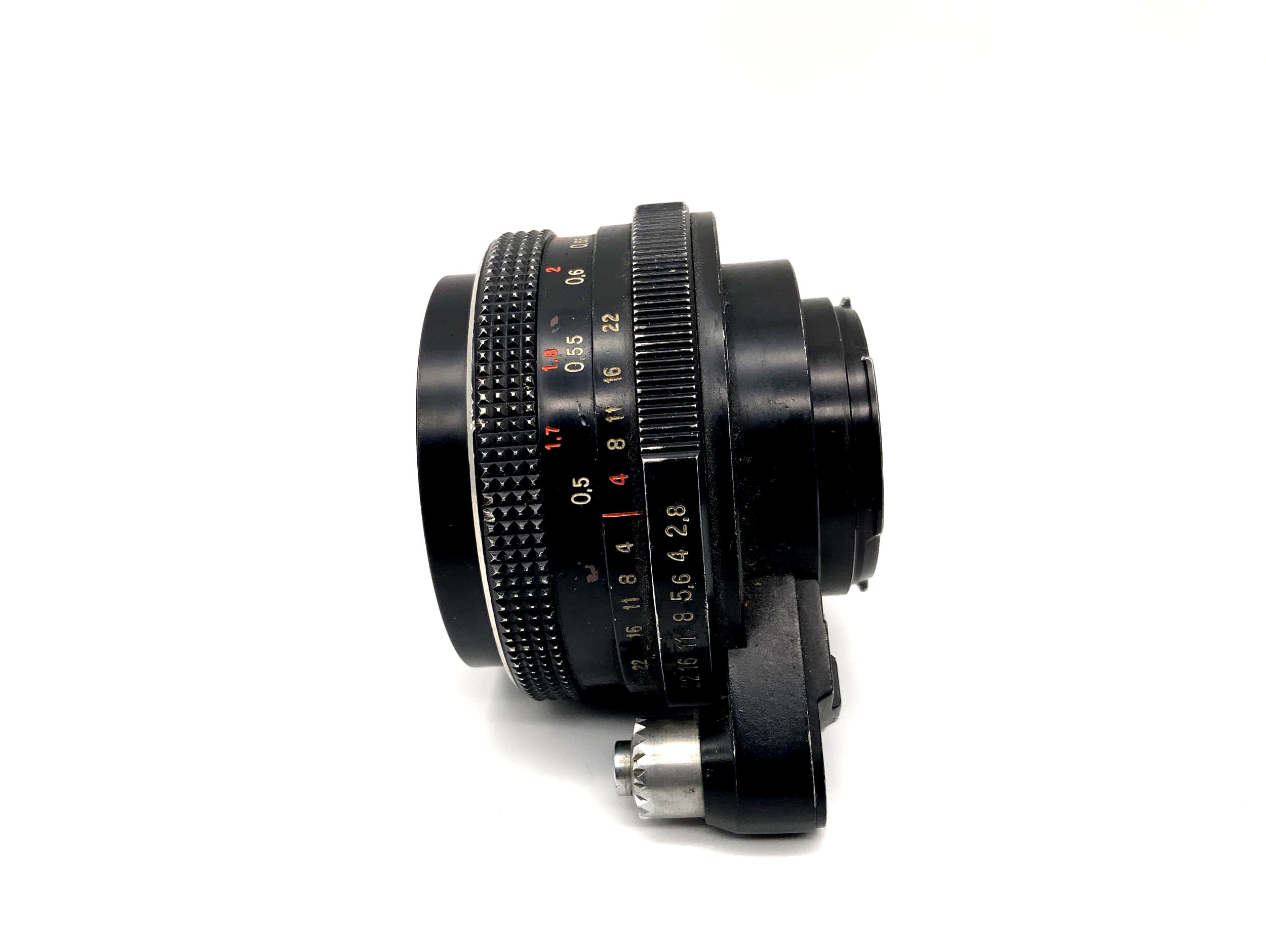 Carl Zeiss 50mm 1:2.8 Objektiv Tessar Kamera Camera Lens (Exa)