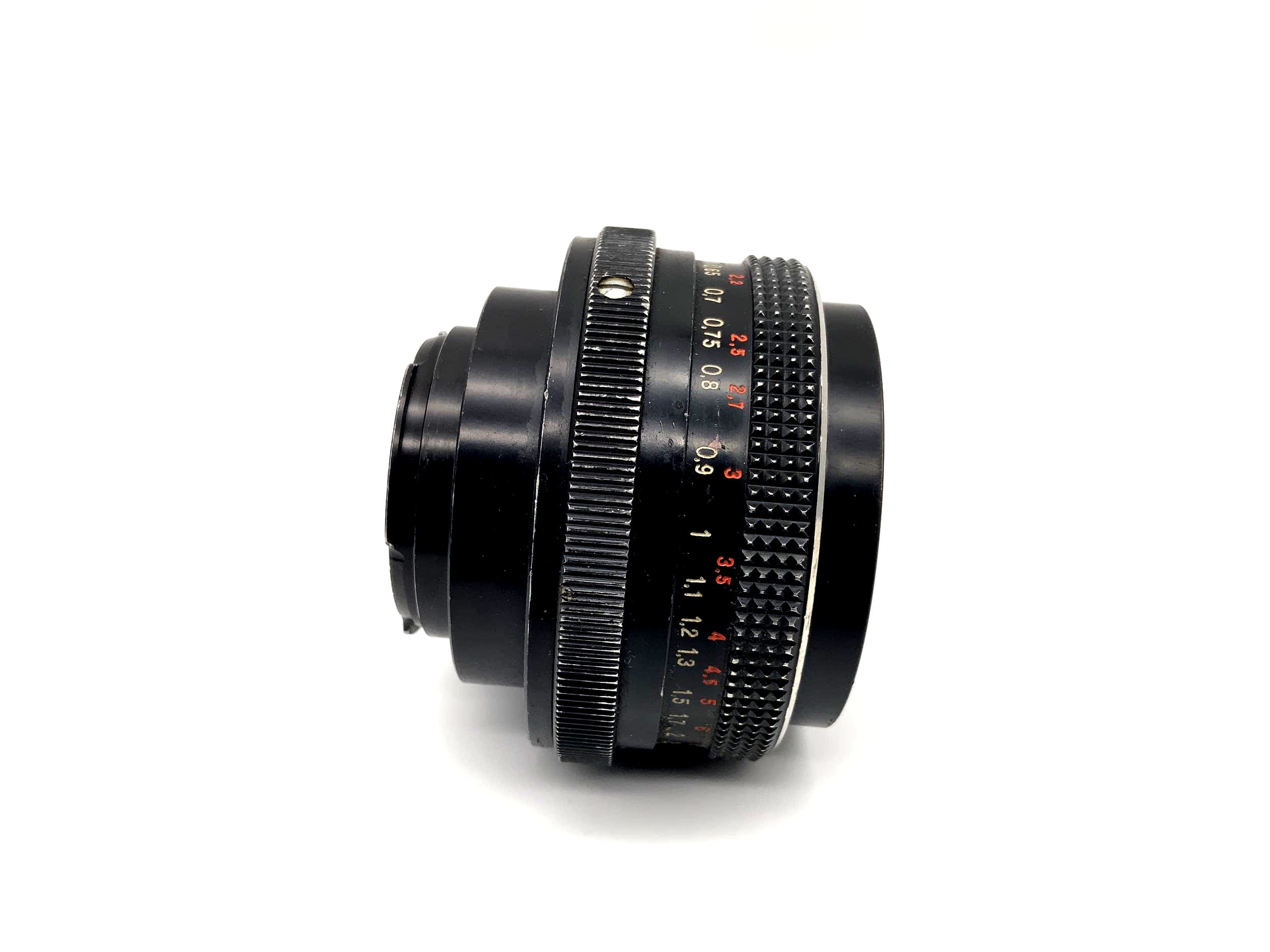 Carl Zeiss 50mm 1:2.8 Objektiv Tessar Kamera Camera Lens (Exa)