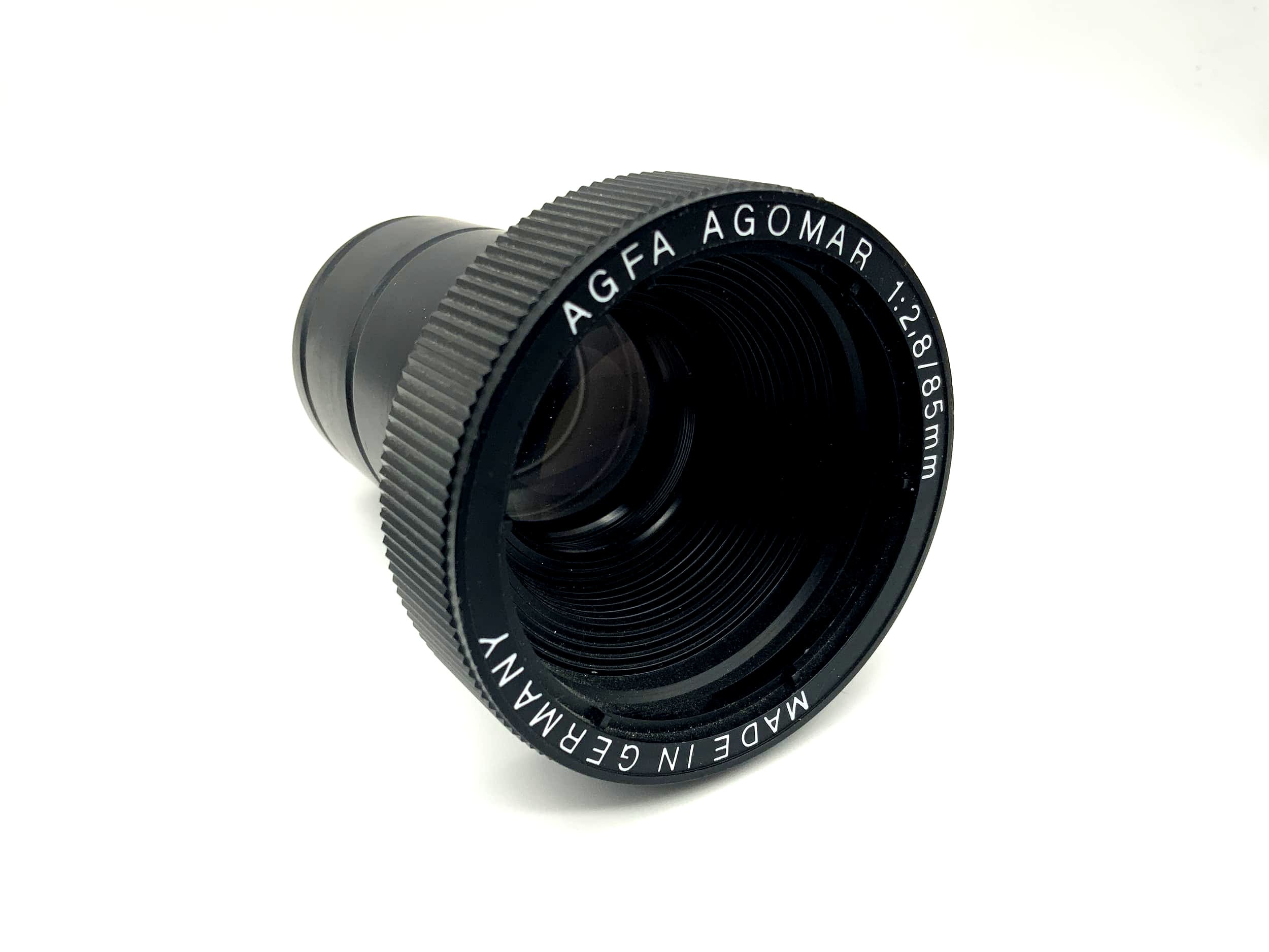 Agfa 85mm 1:2.8 Projektorlinse Agomar Lens Linse (Schneckengewinde)