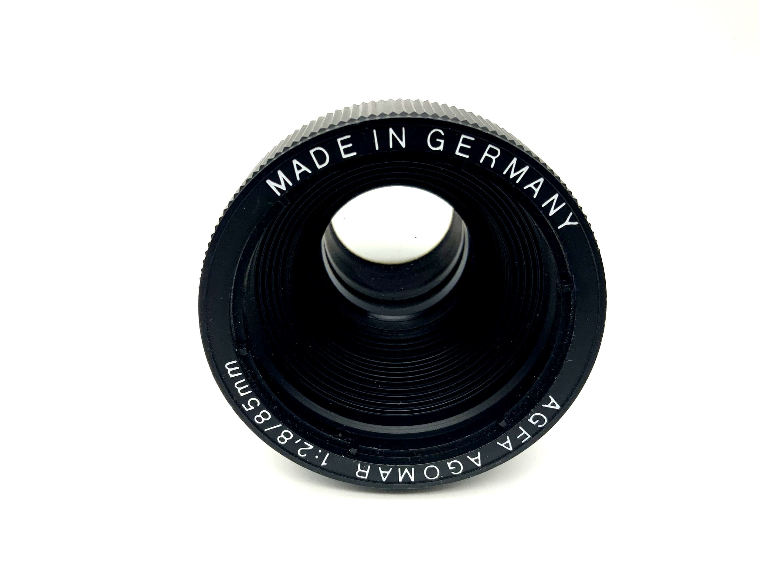Agfa 85mm 1:2.8 Projektorlinse Agomar Lens Linse (Schneckengewinde)