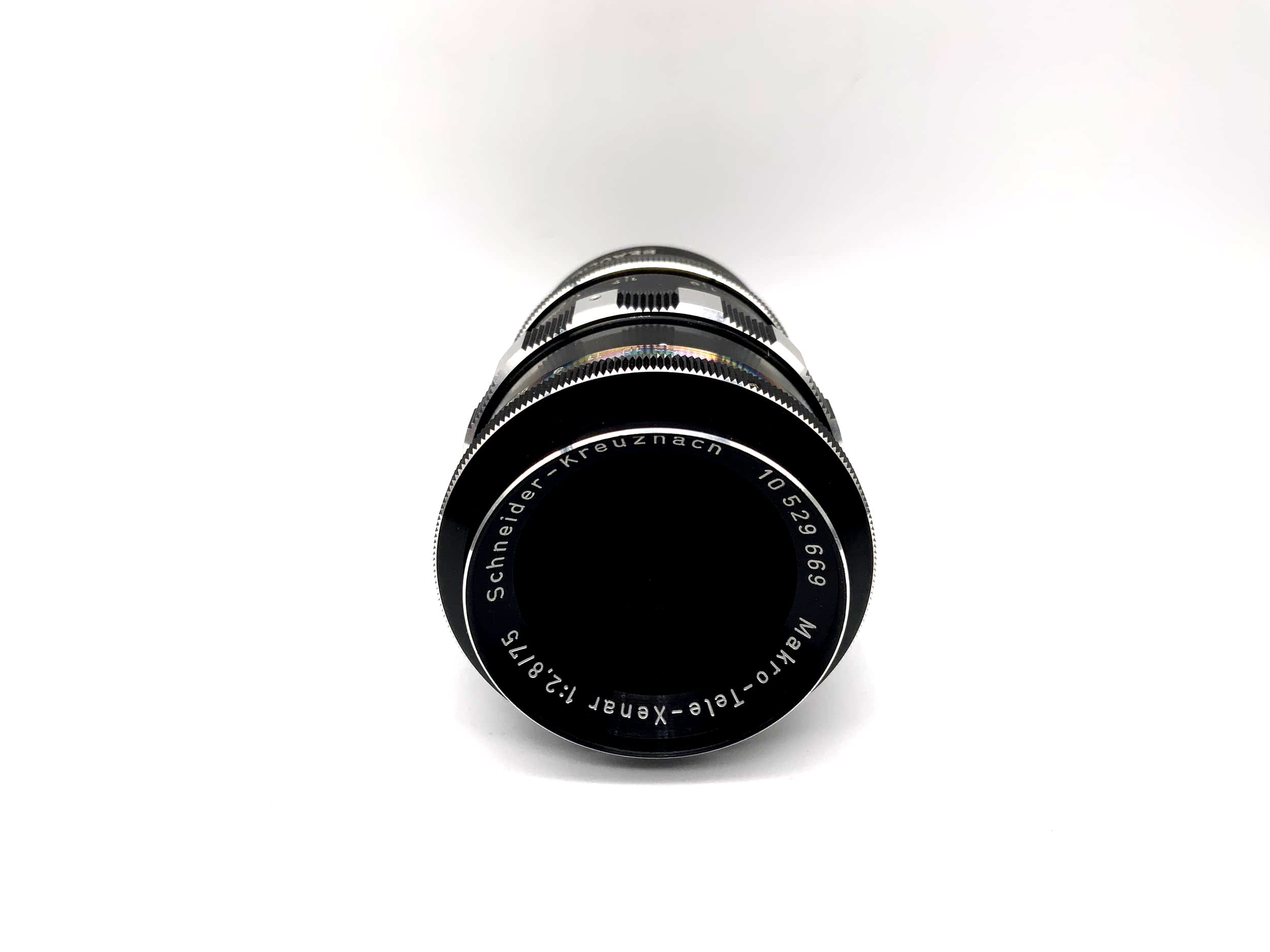 Schneider Kreuznach 75mm 1:2.8 Objektiv Makro-Tele-Xenar Zebra (C Mount Beaulieu