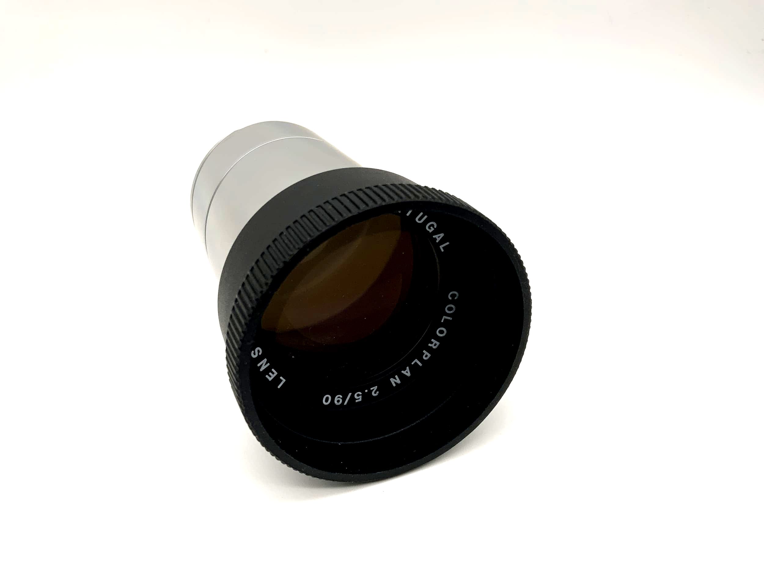 Leitz Portugal 90mm 1:2.5 Projektorlinse Colorplan Linse (Schneckengewinde)