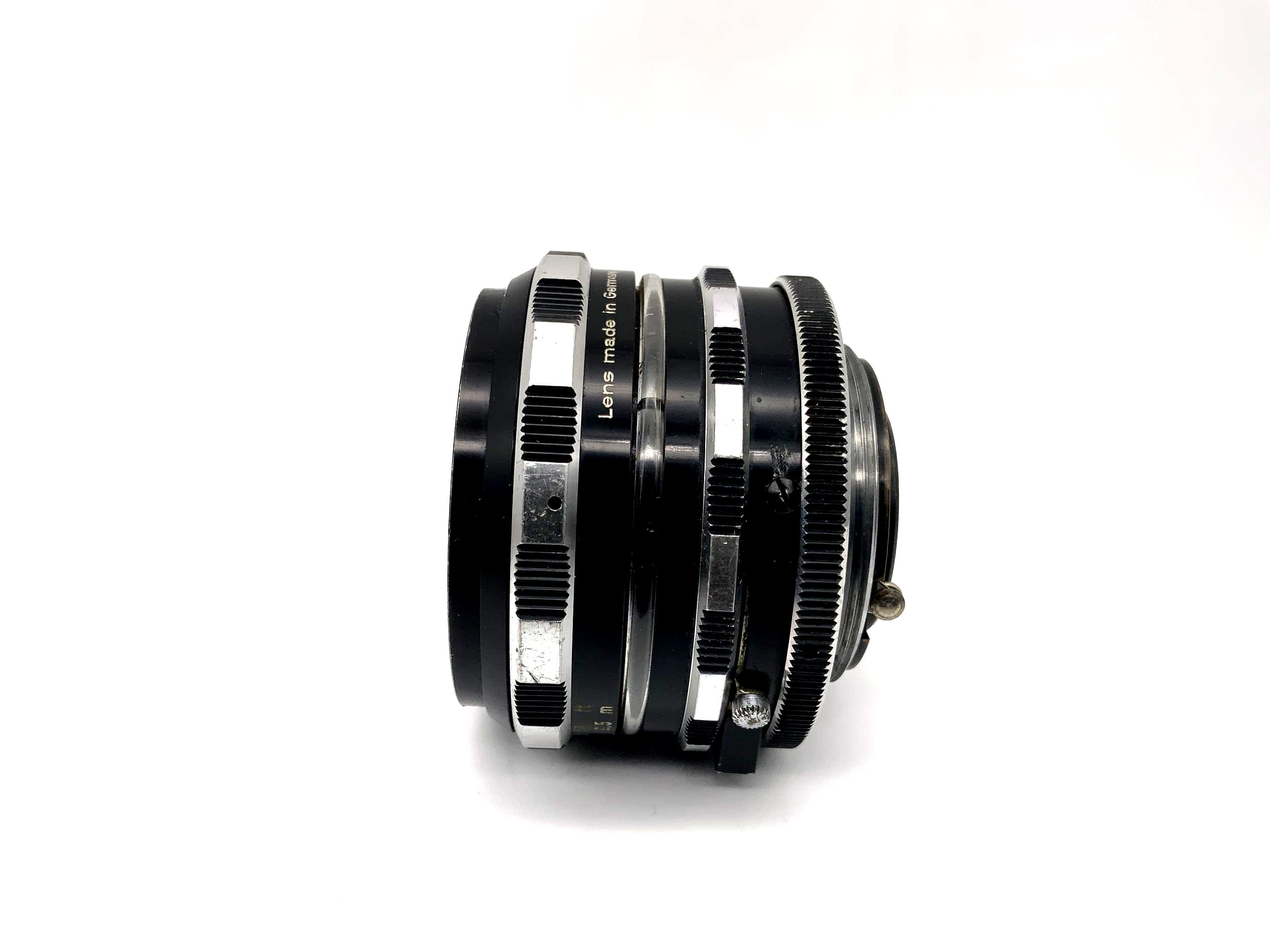 Schneider Kreuznach 50mm 1:1.9 Objektiv Edixa-Xenon Zebra Camera Lens (M42)