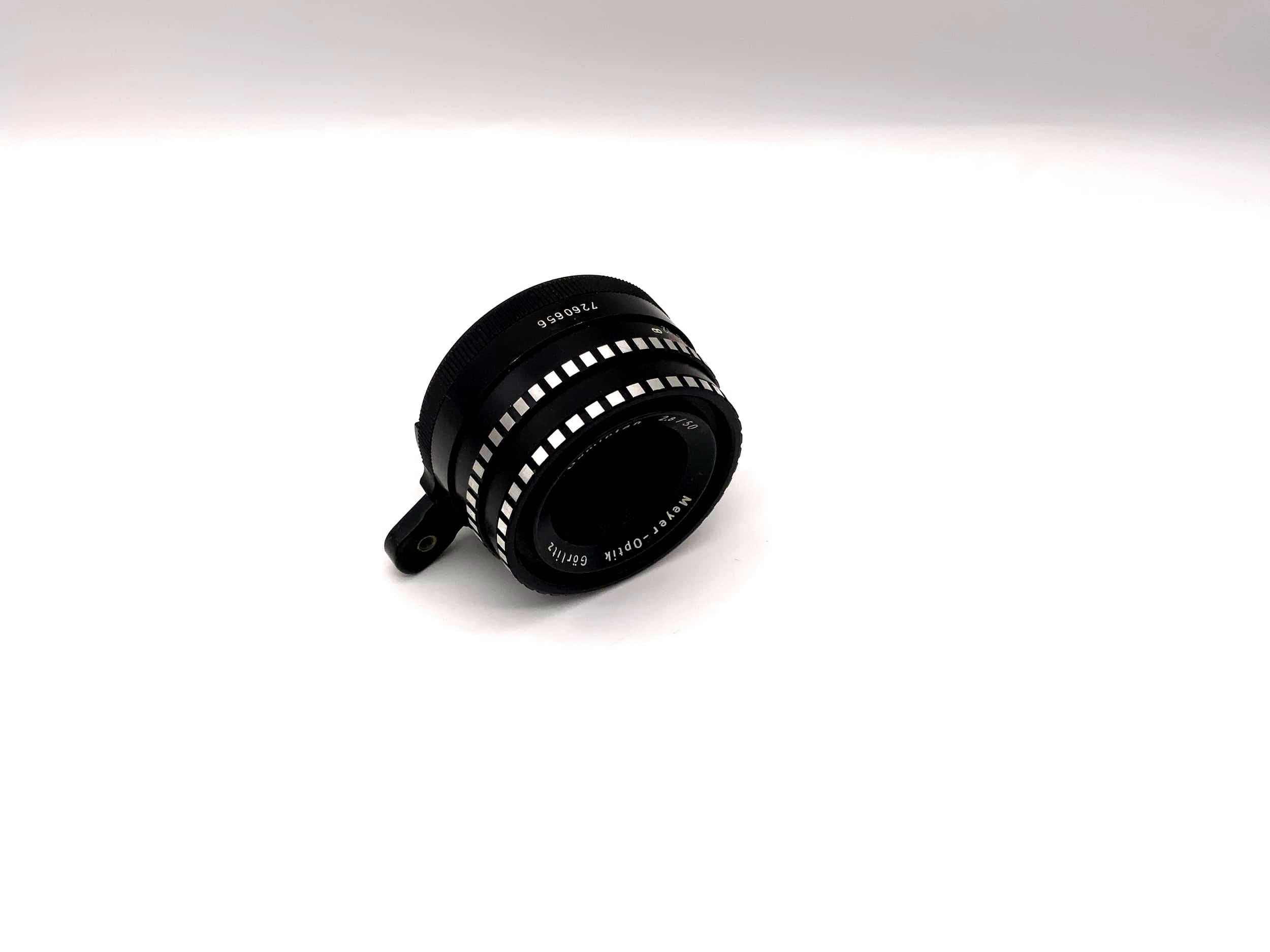 Meyer Optik Görlitz 50mm 1:2,8 Objektiv Domiplan Kamera Camera Lens (Exa)