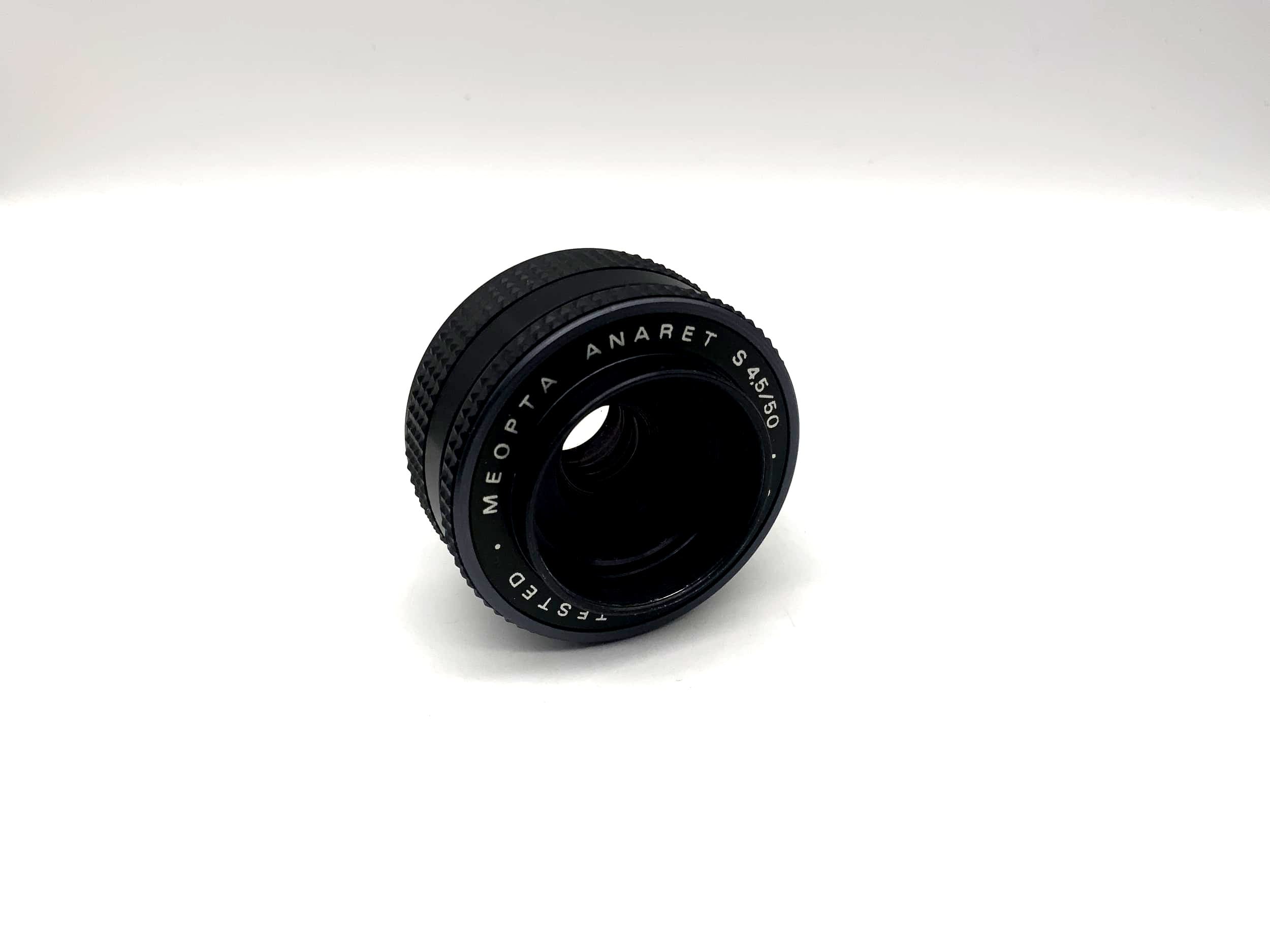 Meopta 50mm 1:4.5 Objektiv L39 für Leica Anaret Kamera Lens (M39)
