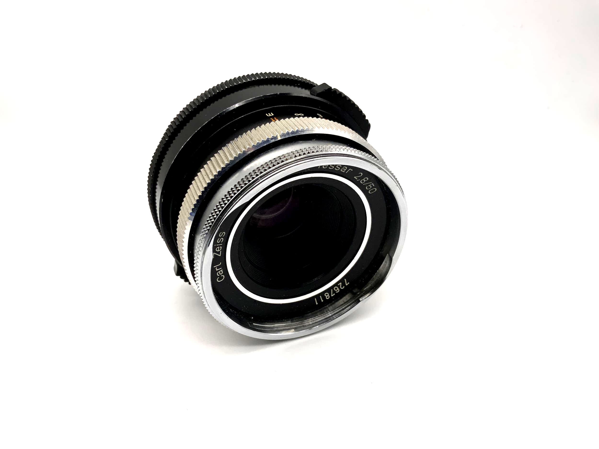 Carl Zeiss 50mm 1:2.8 Objektiv Tessar Kamera Lens (Icarex 35S)