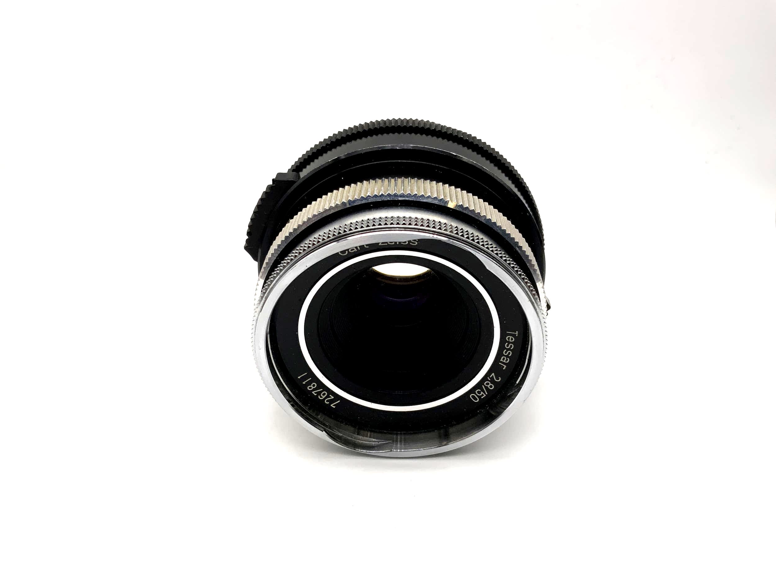 Carl Zeiss 50mm 1:2.8 Objektiv Tessar Kamera Lens (Icarex 35S)