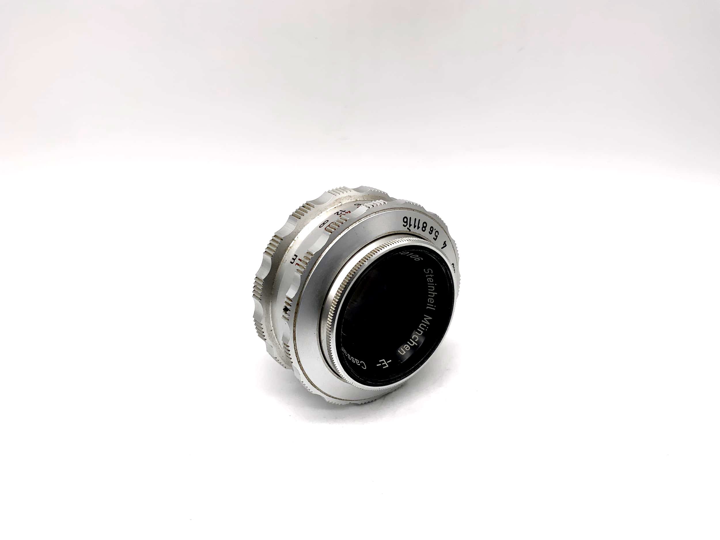 Steinheil München 50mm 1:2.8 Objektiv Bokeh -E- Cassarit Lens (M39 für Paxette)