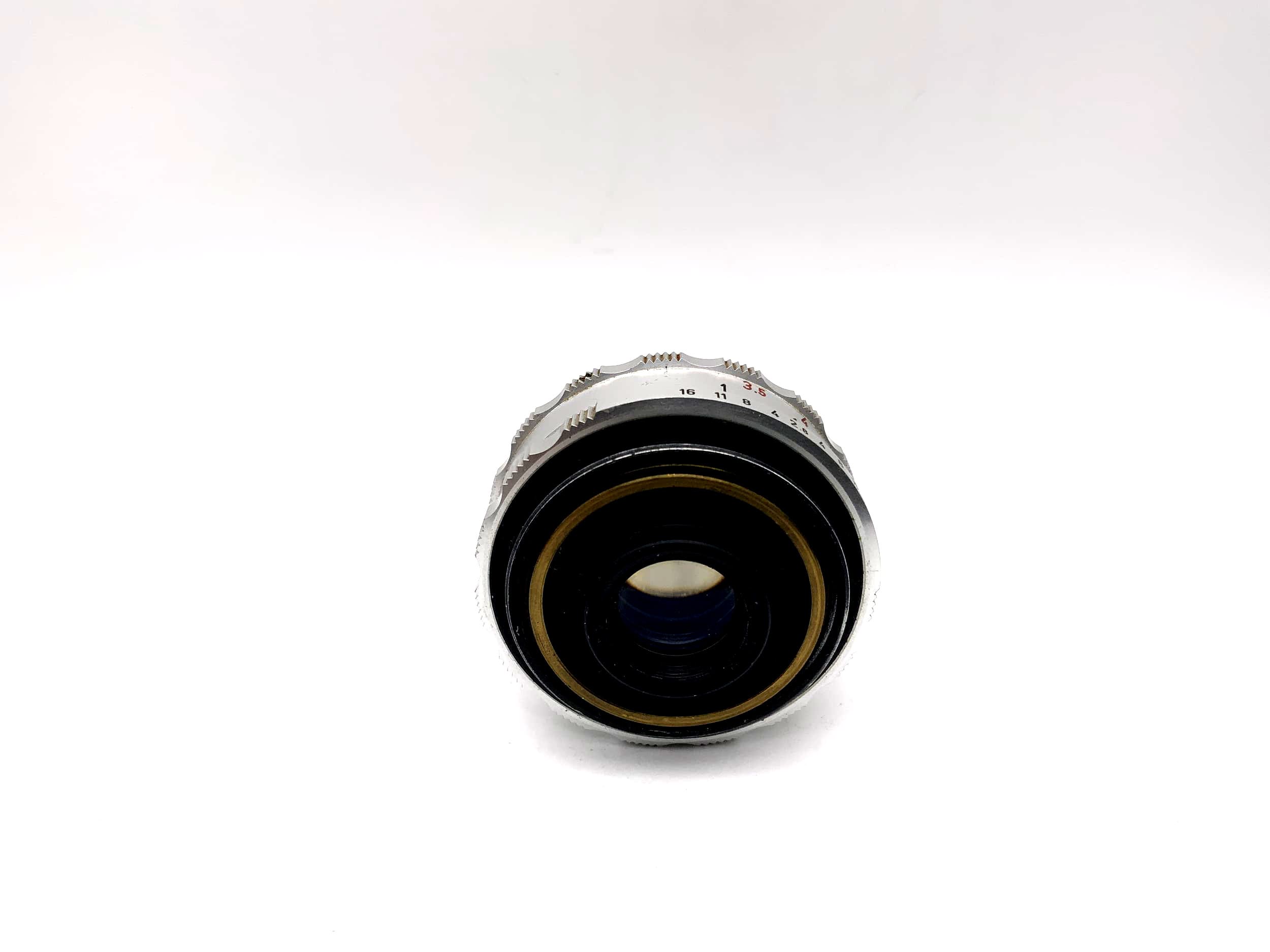 Steinheil München 50mm 1:2.8 Objektiv Bokeh -E- Cassarit Lens (M39 für Paxette)