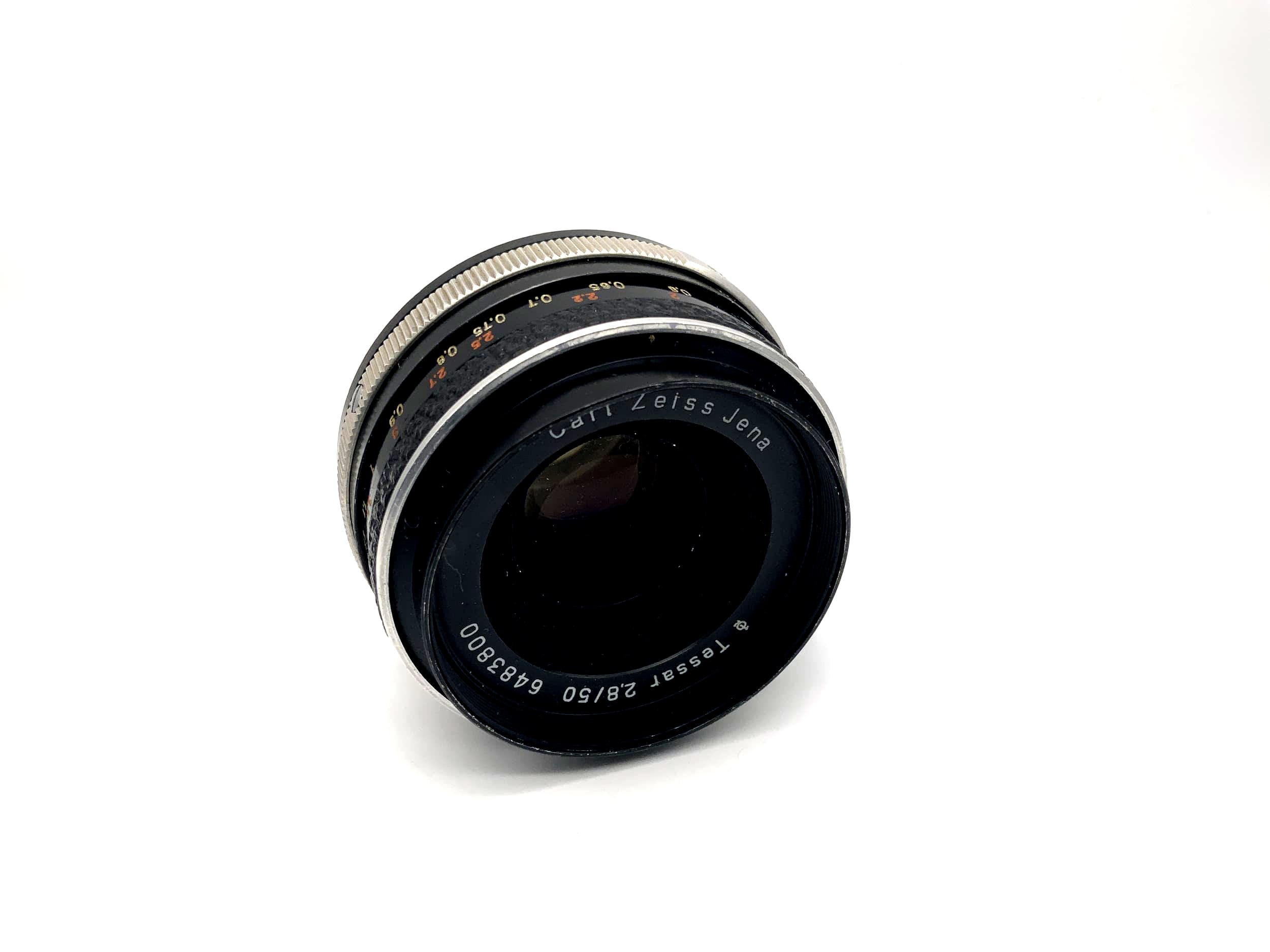 Carl Zeiss 50mm 1:2.8 Objektiv Tessar Kamera Lens (Exa)
