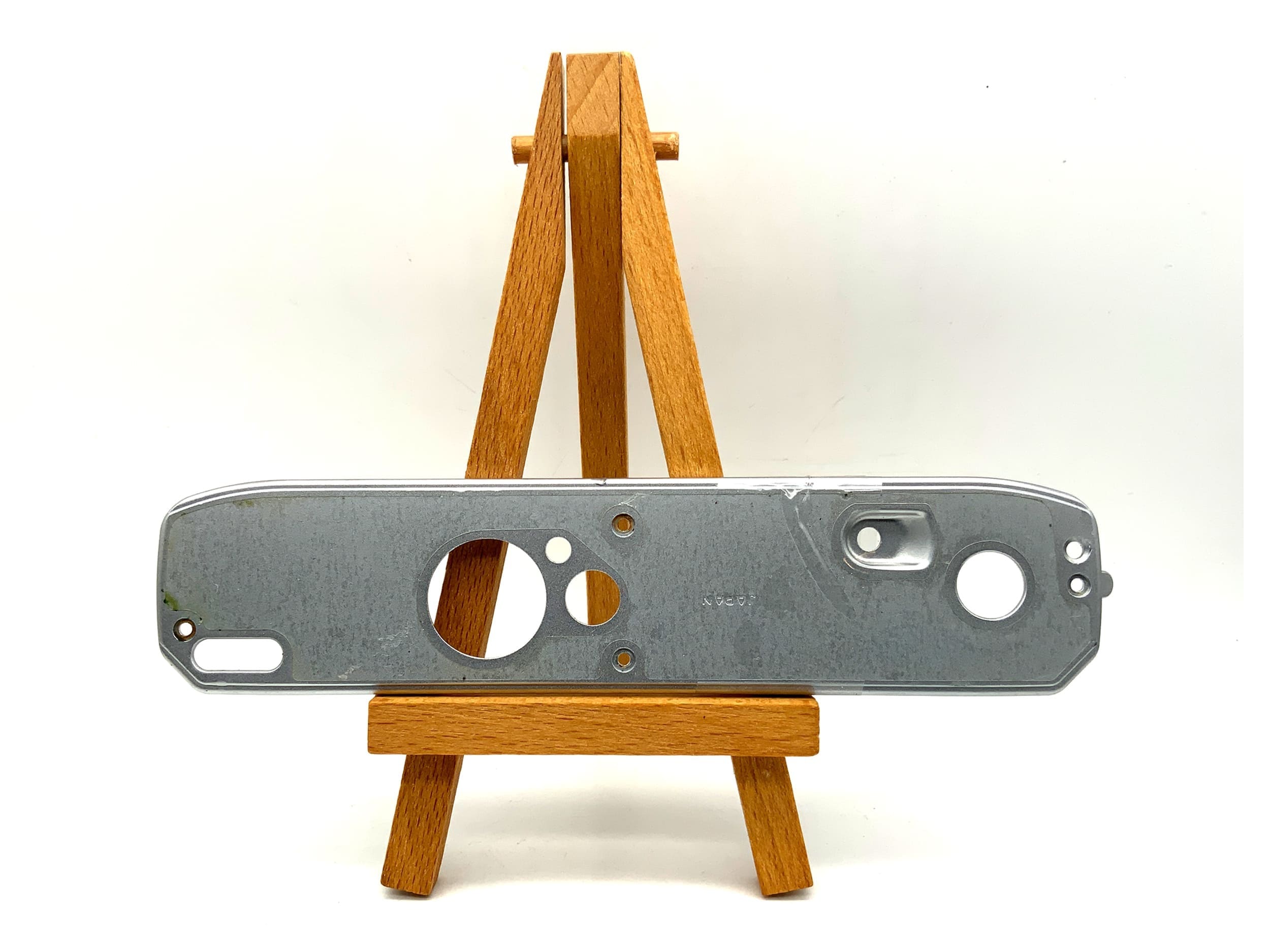 Minolta X-300 Bodenplatte silber Base Plate Ersatzteil