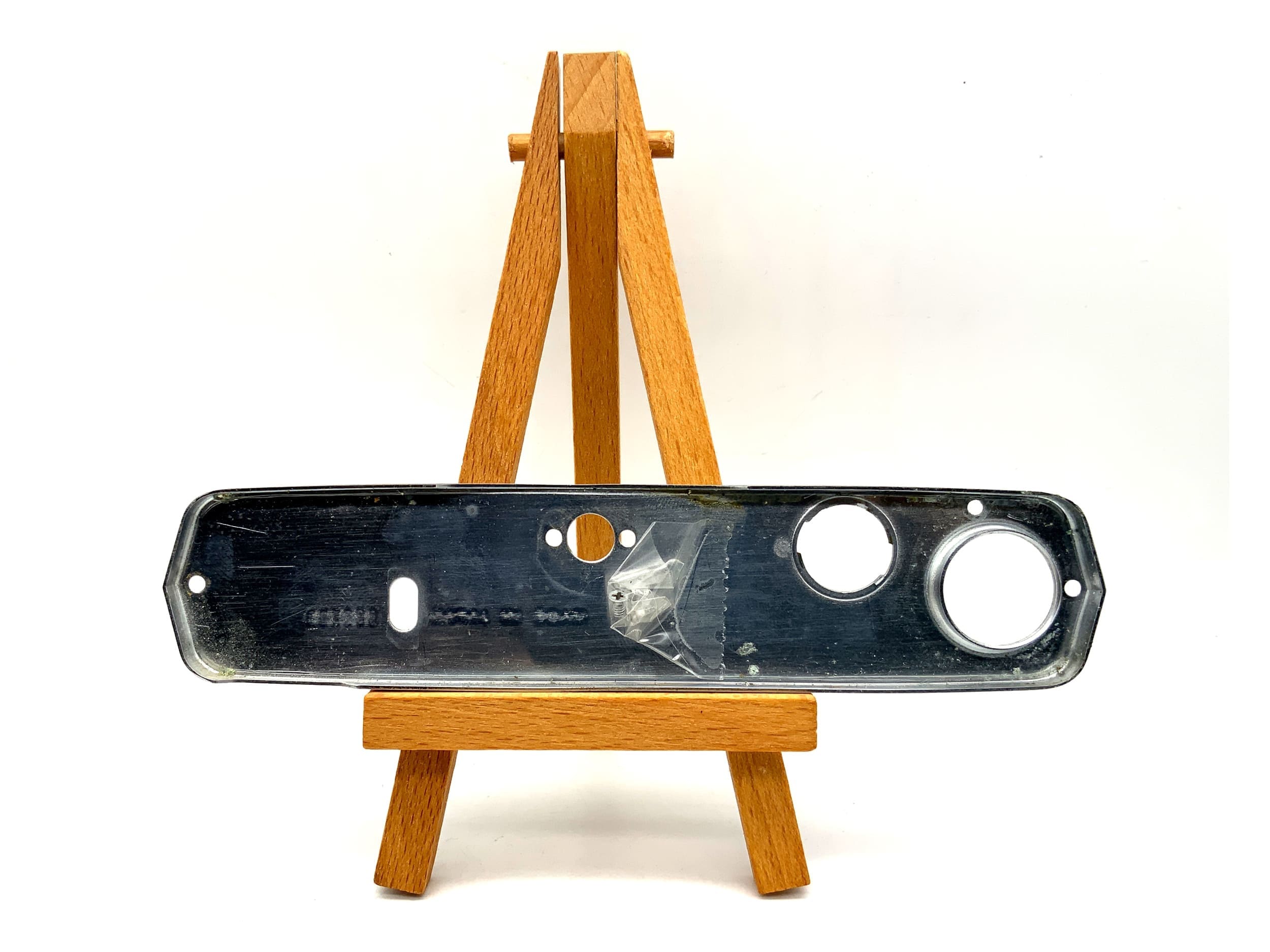 Olympus OM-1 Bodenplatte silber Base Plate Ersatzteil