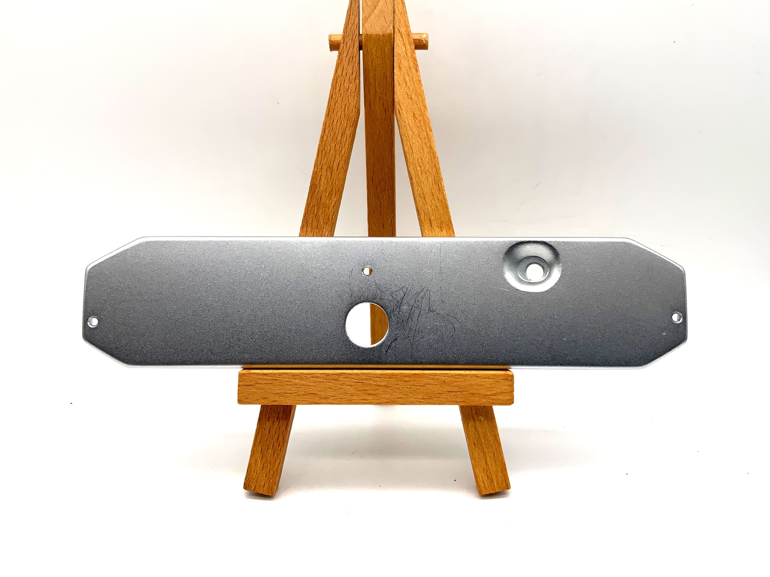 Yashica TL electro Bodenplatte silber Base Plate Ersatzteil