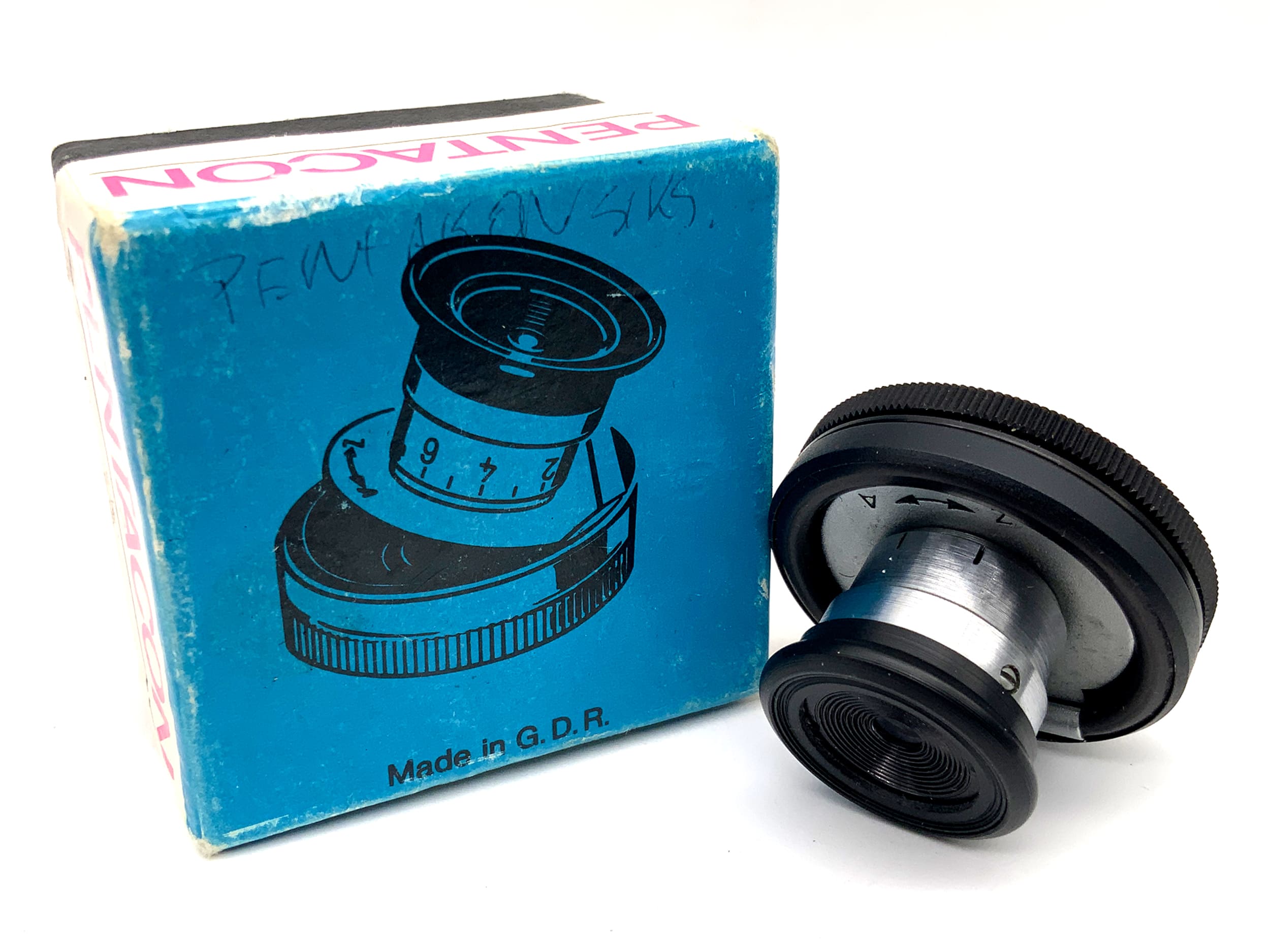 Pentacon 2.7x Eyepiece Sucherlupe Pentacon Six Magnifier finder critical focuser