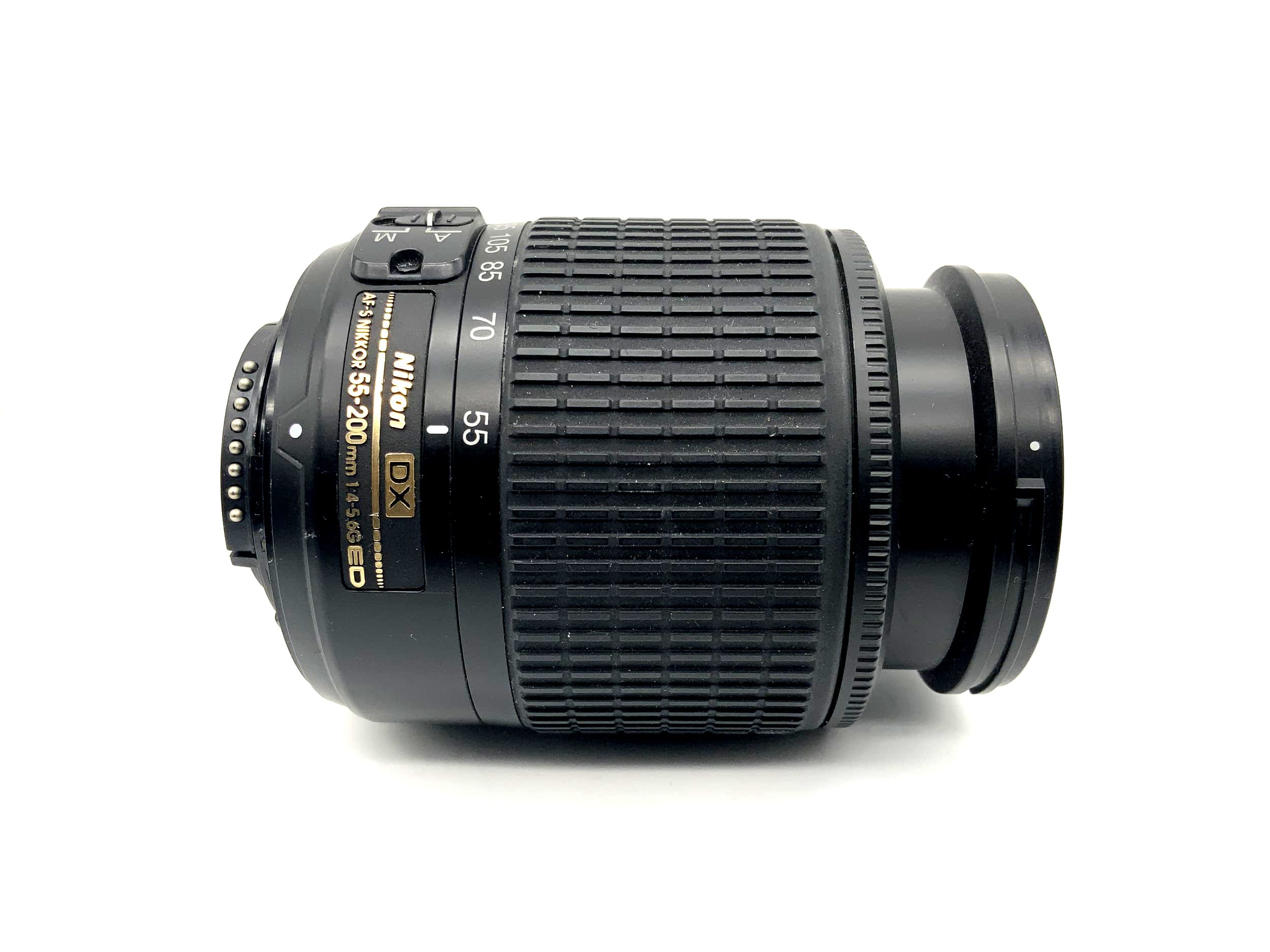 Nikon 55-200mm 1:4-5.6G Objektiv DX Nikkor Kamera Lens Teleobjektiv (Nikon AF-S)