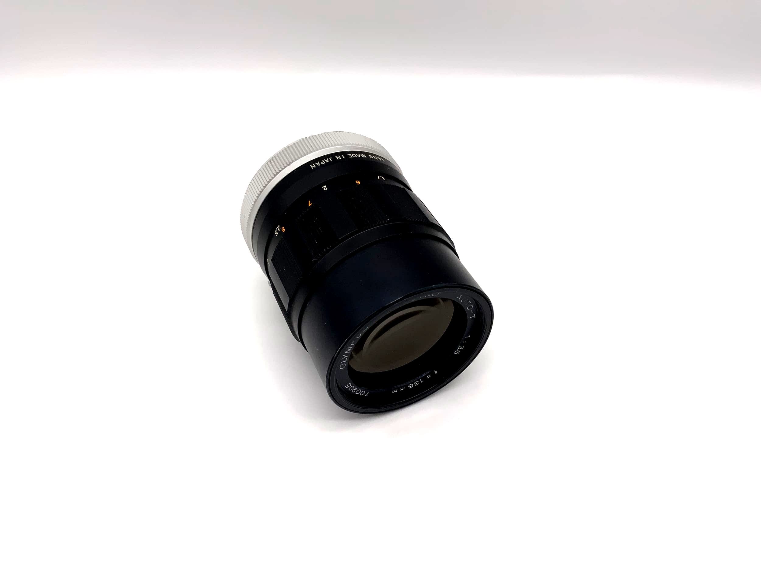 Olympus 135mm 1:3,5 Objektiv E.Zuiko Auto-T Kamera Camera Lens (M42)