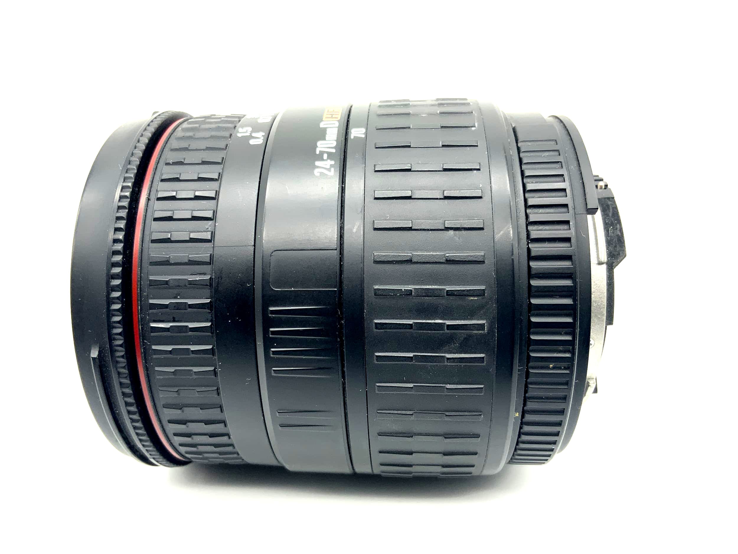 Sigma 24-70mm 1:3.5-5.6 HF Objektiv Zoom Aspherical Kamera Lens (Nikon AF)