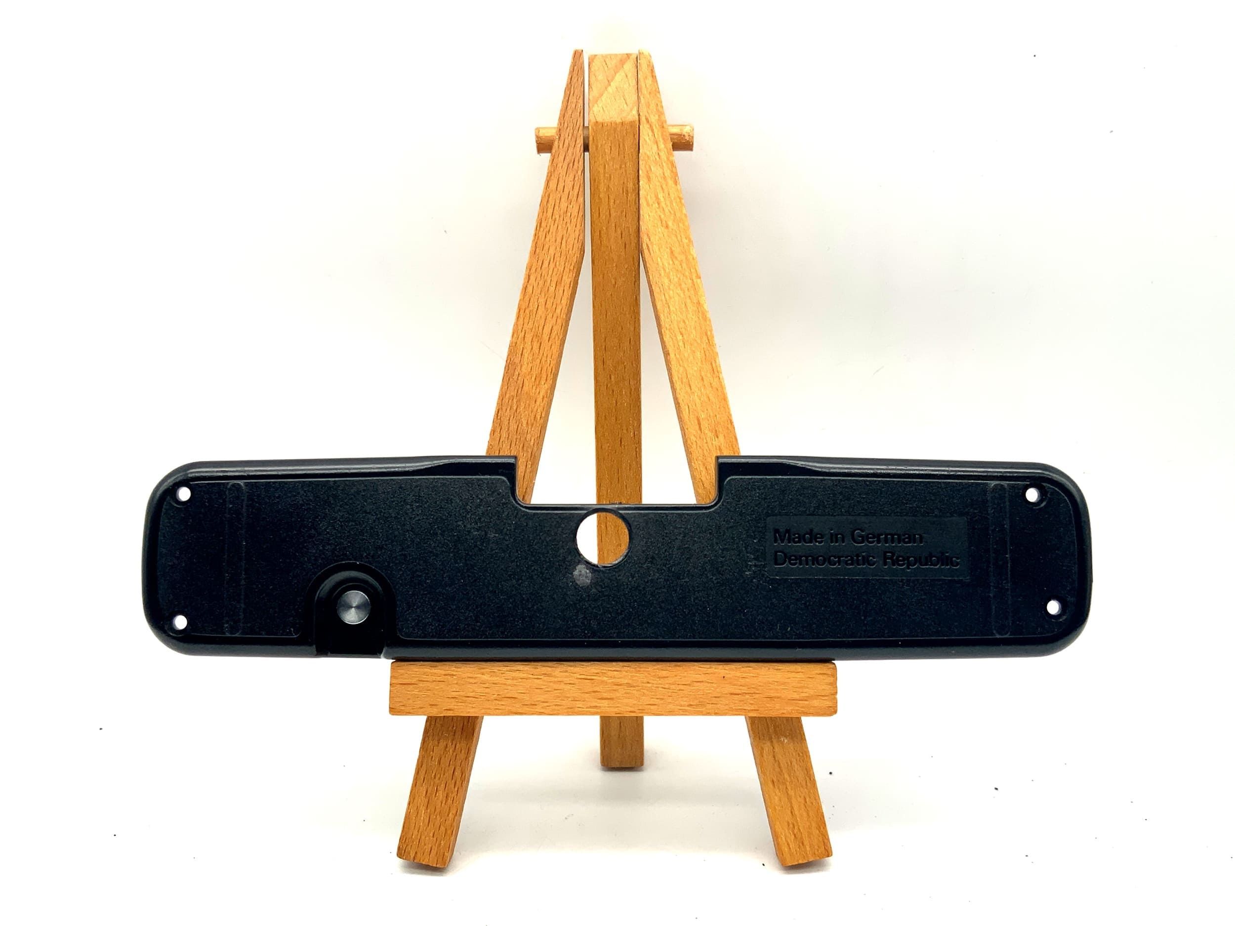 Pentacon Praktica BMS electronic Bodenplatte schwarz Base Plate Ersatzteil