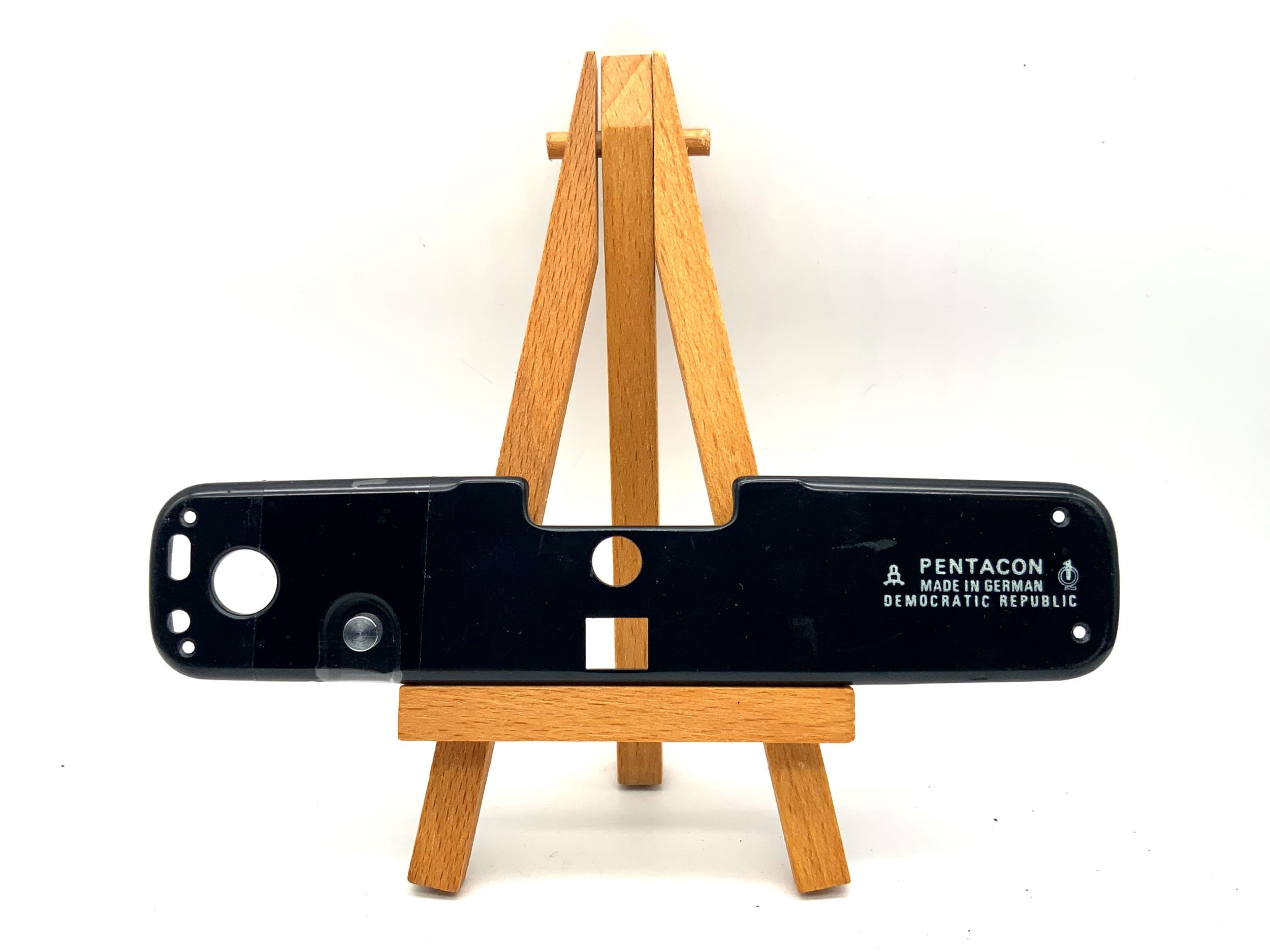 Pentacon Praktica B200 electronic Bodenplatte schwarz Base Plate Ersatzteil