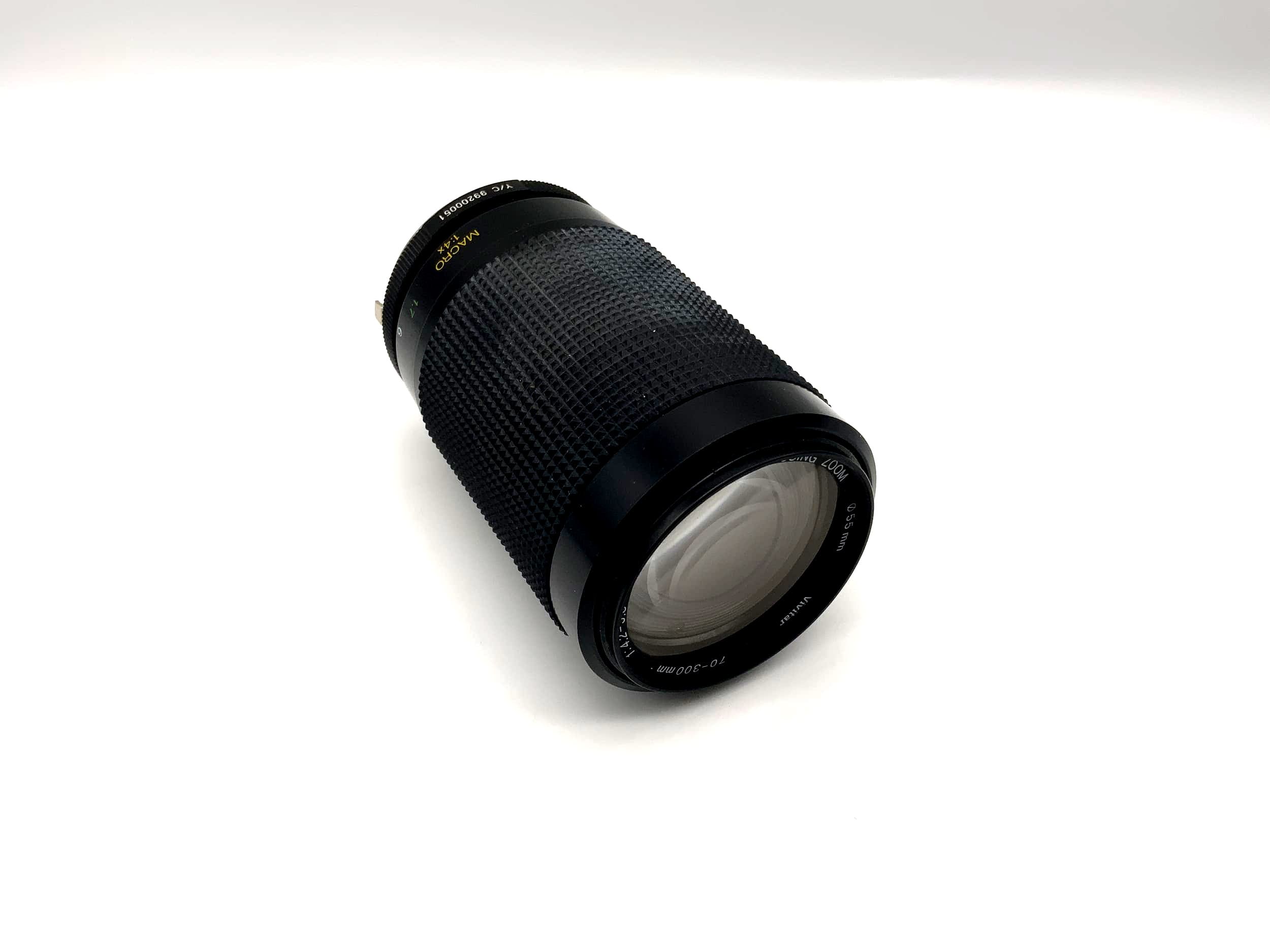 Vivitar 70-300mm 1:4.2-5.8 Objektiv Macro Focusing Zoom Kamera (Yashica/Contax)