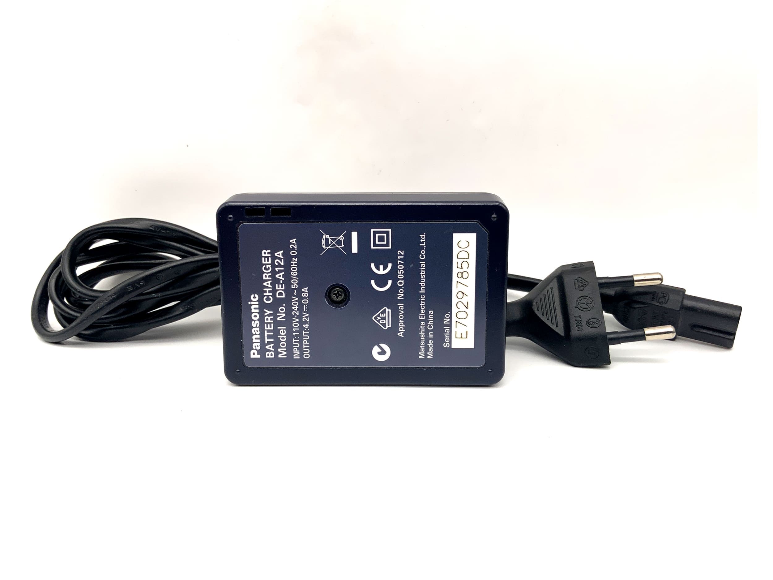 Panasonic Lumix DE-A12 A Ladegerät CGA-S005|DMW-BCC12 Battery Charger