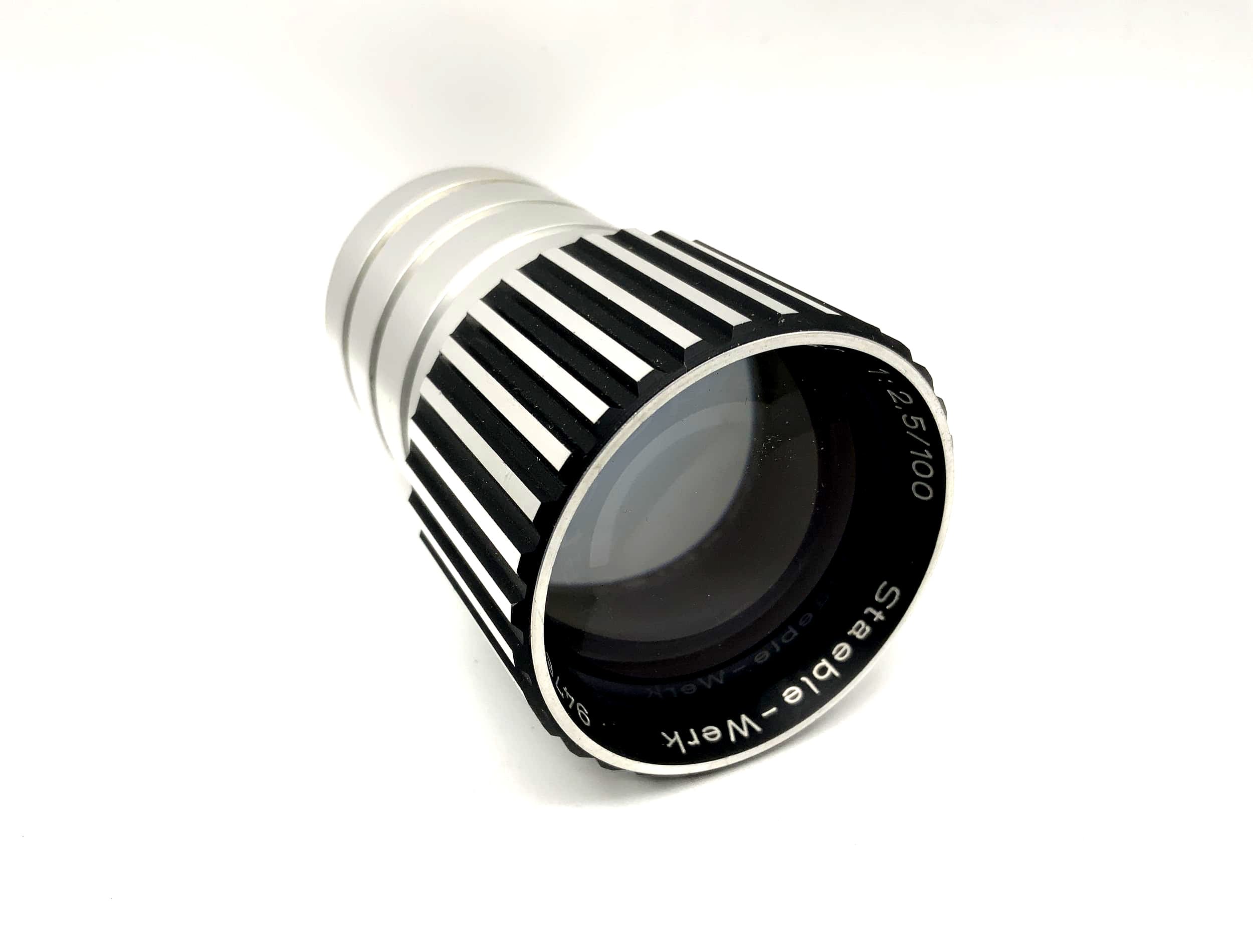 Staeble 100mm 1:2.5 Projektorlinse Super-Stellar Kamera Lens (Schneckengewinde)