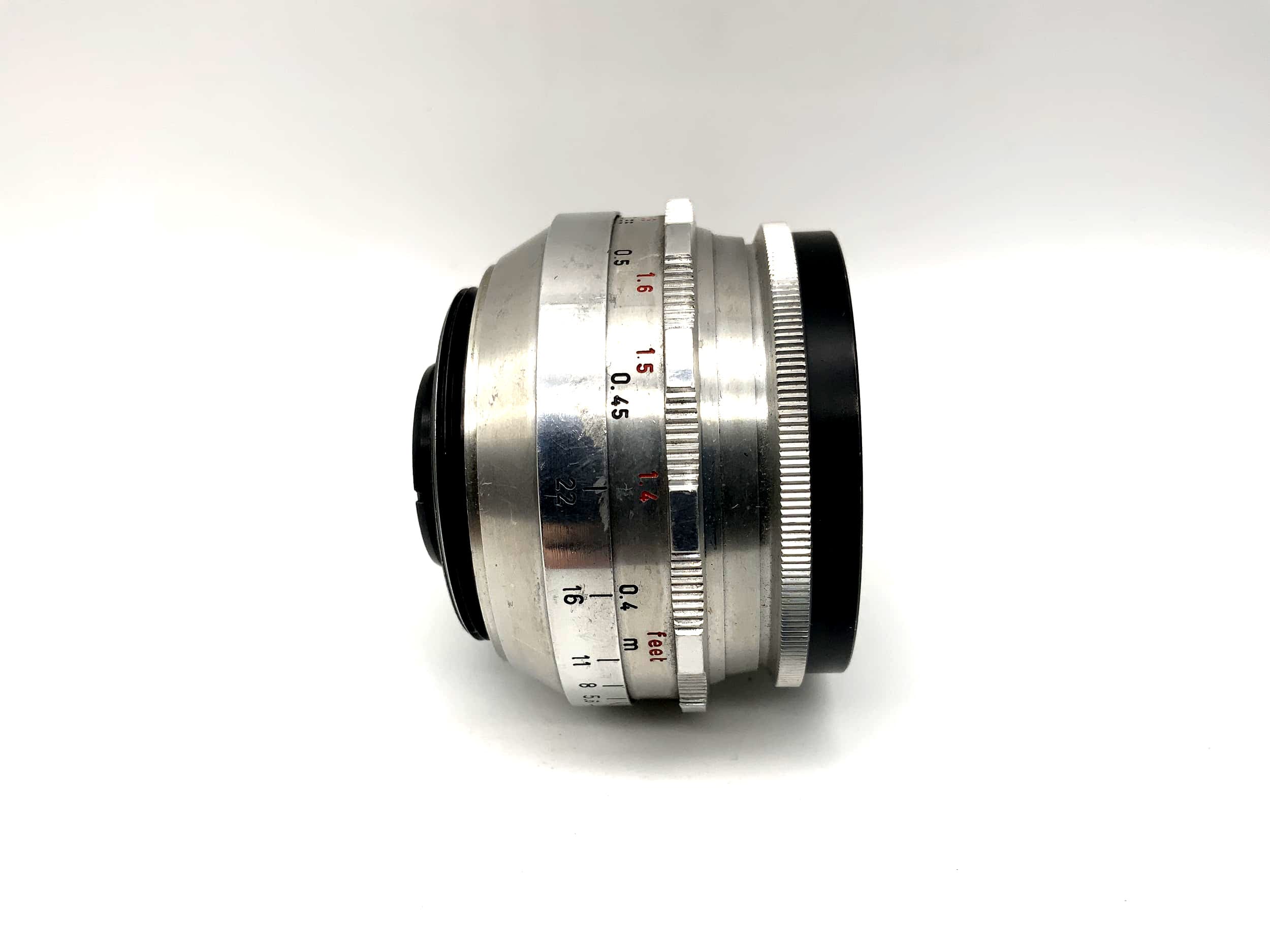 Meyer Optik Görlitz 35mm 1:4.5 Objektiv red V Primagon Kamera Camera Lens (M42)