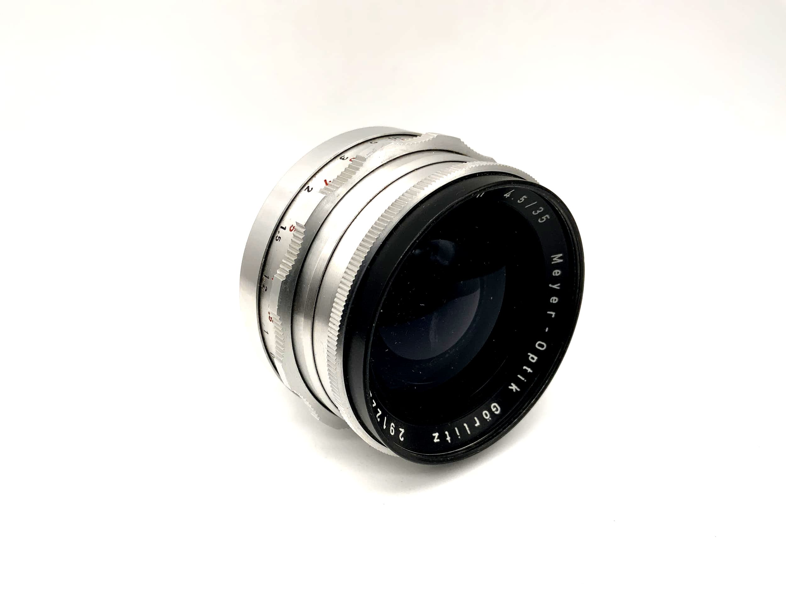 Meyer Optik Görlitz 35mm 1:4.5 Objektiv Primagon Q1 Kamera Camera Lens (M42)