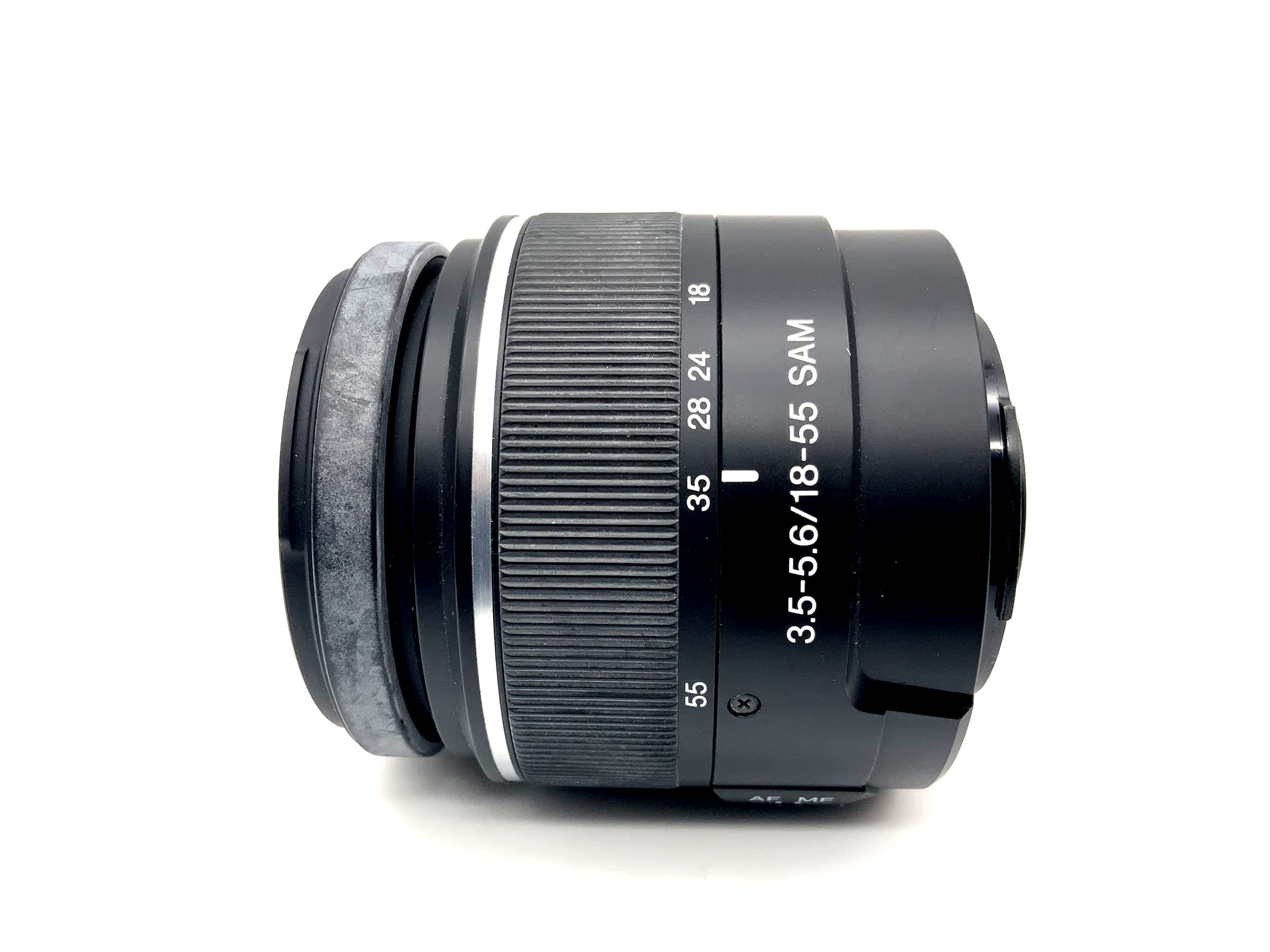 Sony 18-55mm 1:3.5-5.6 Objektiv DT SAM 0.25m/0.82ft N50 (Minolta AF/Sony A)