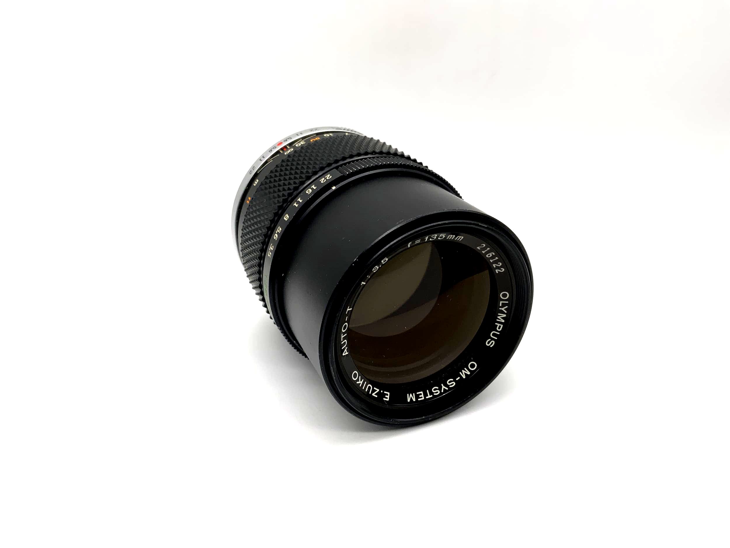 Olympus 135mm 1:3.5 Objektiv OM-System E.Zuiko Auto-T Camera Lens (Olympus OM)