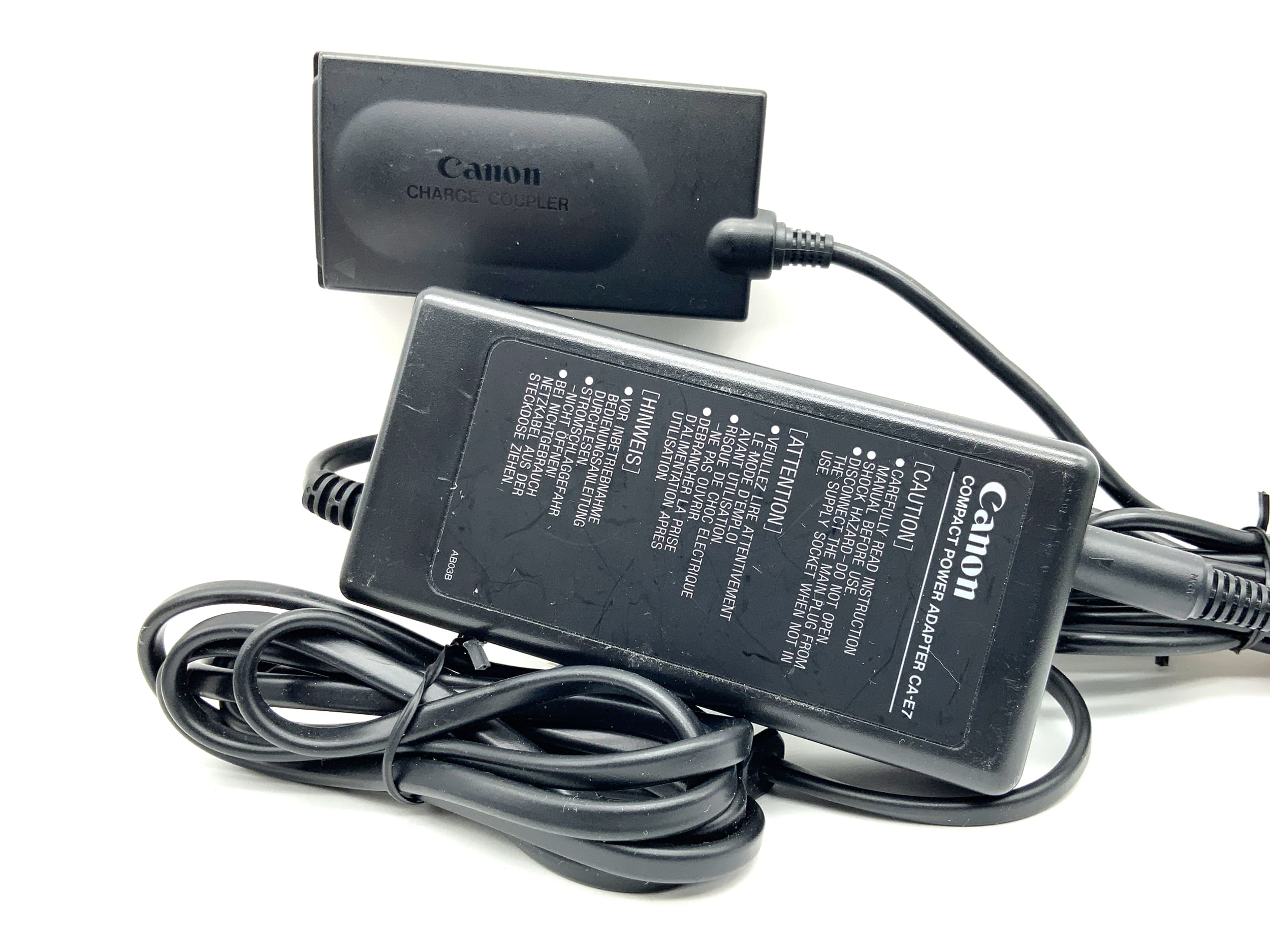 Canon CA-E7 mit CR-E7K DC-Netzteil