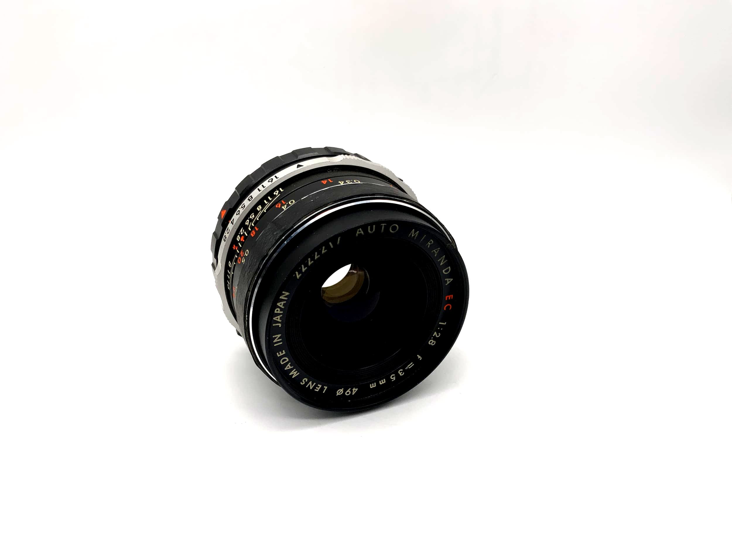 Miranda 35mm 1:2.8 Objektiv Auto EC Kamera Camera Lens (Miranda Mount)