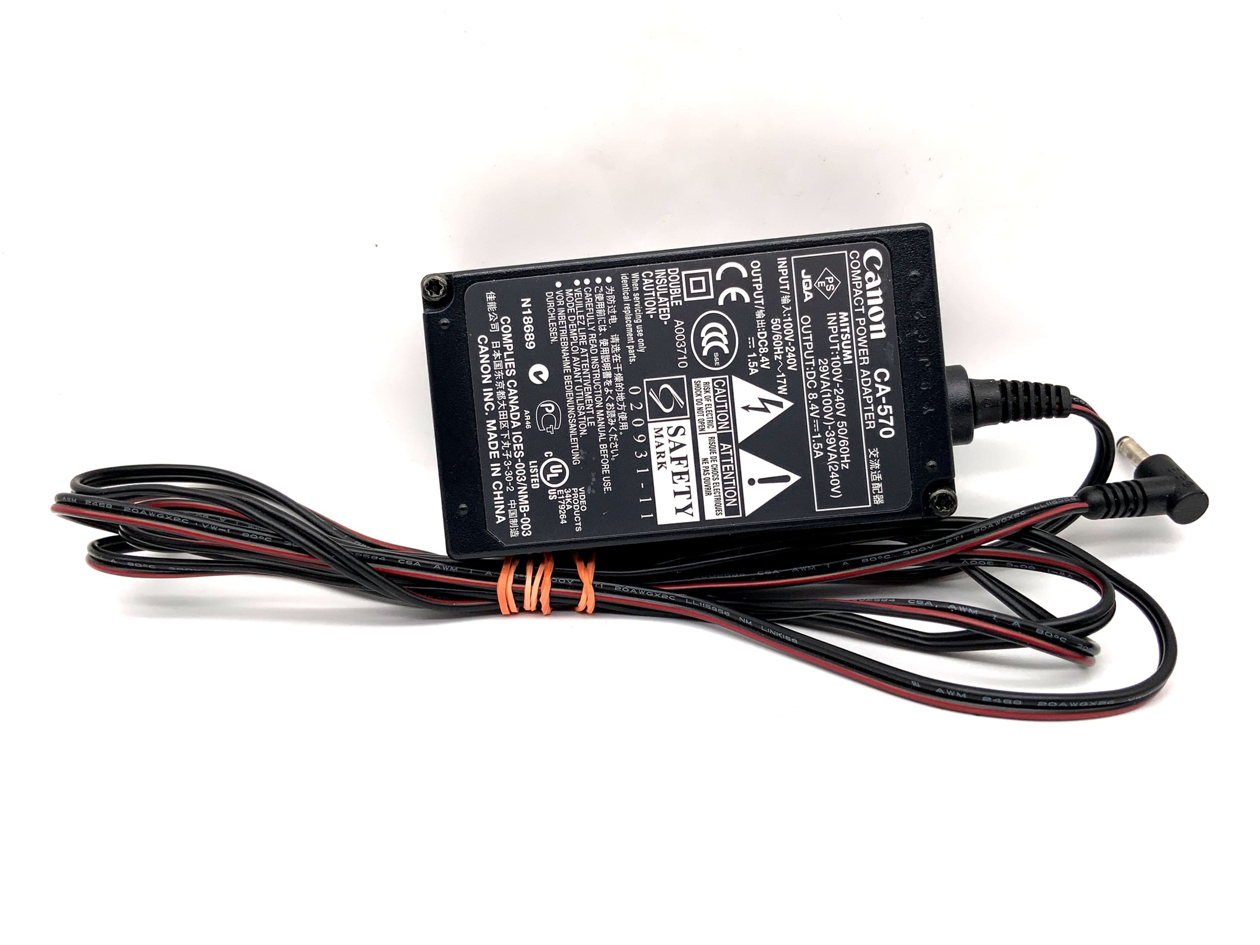 Canon CA-570 DC-Netzteil HF S200 300D UC9316