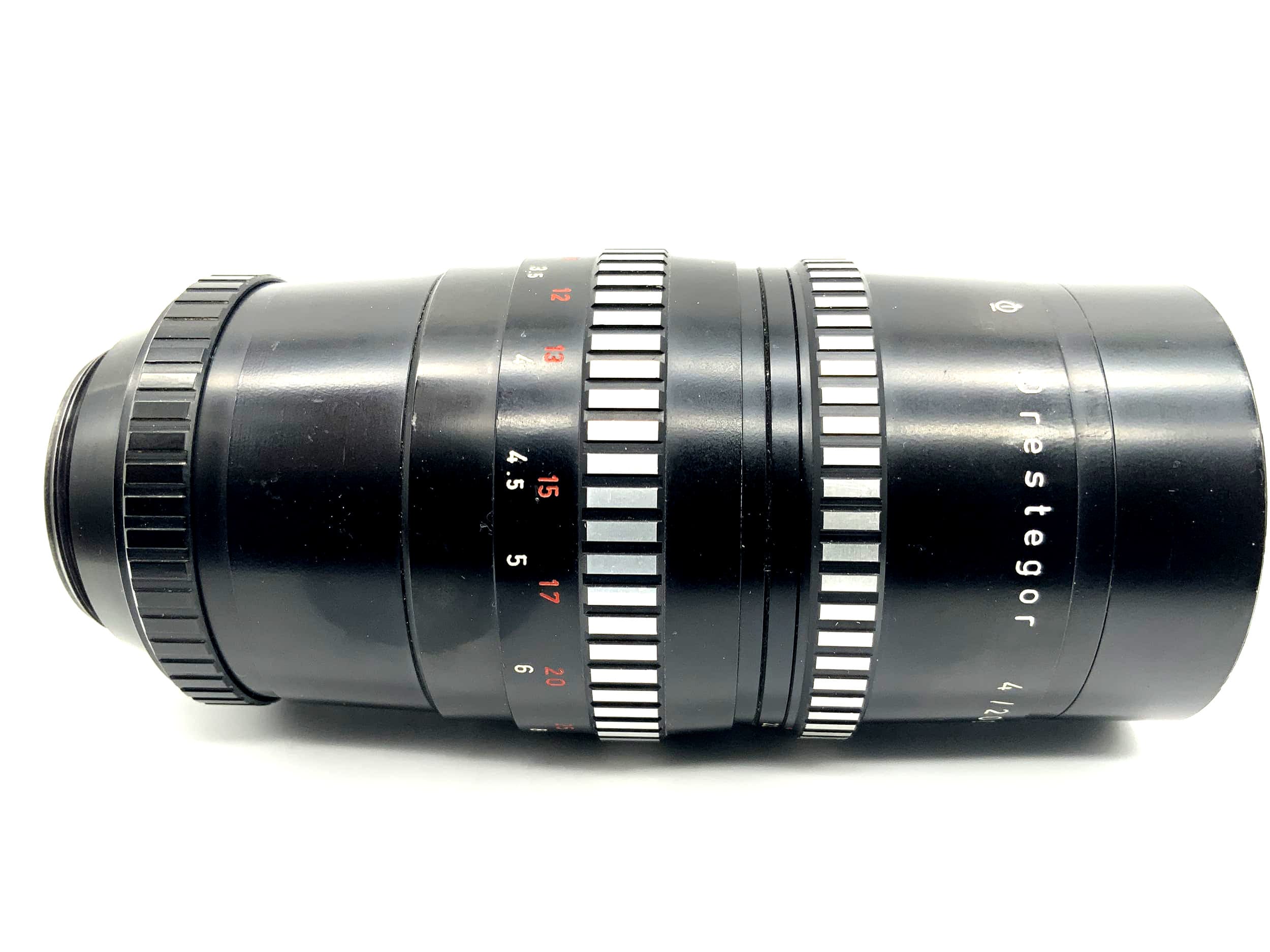 Meyer Optik Görlitz 200mm 1:4 Objektiv Orestegor 15 Blades Kamera Lens (M42)