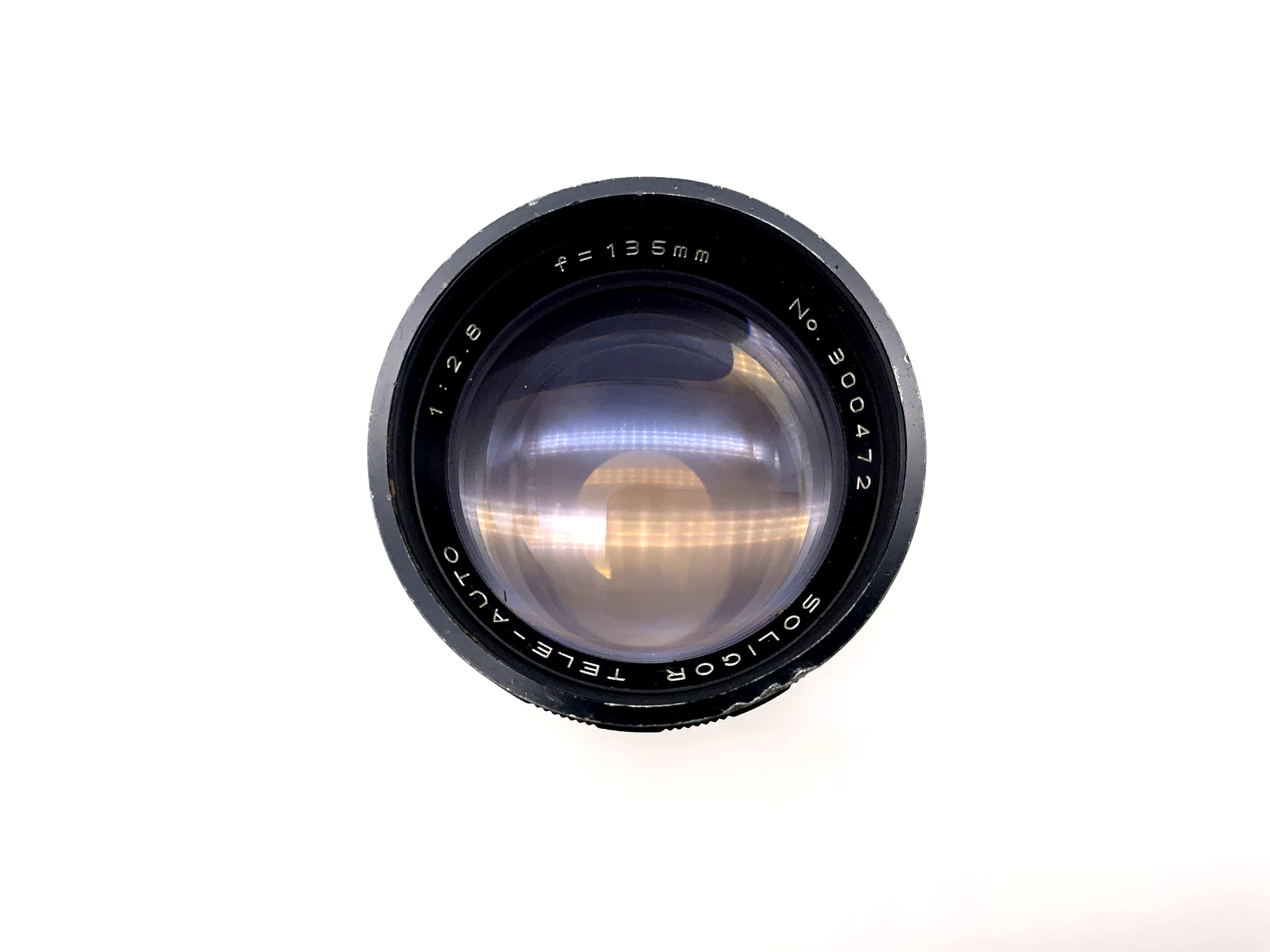 Soligor 135mm 1:2,8 Objektiv Tele-Auto Kamera Camera Lens (M42)