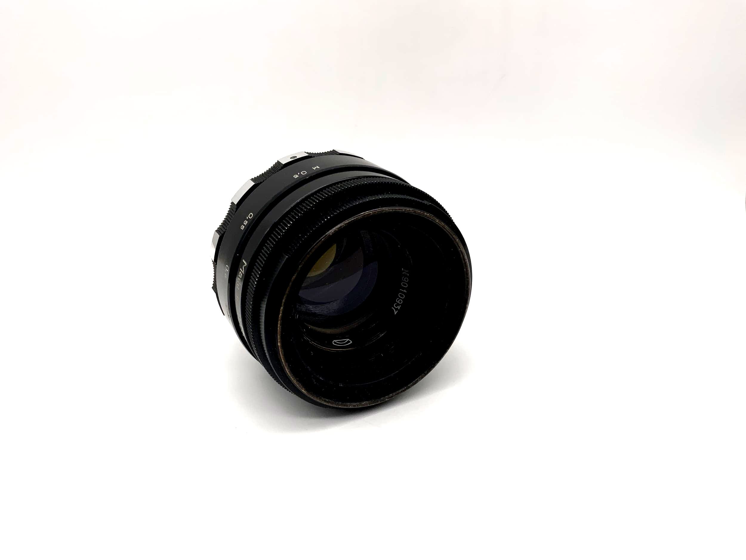 Zenit 58mm 1:2 Objektiv Helios-44 aka Biotar Zebra Kamera Camera Lens (M39)