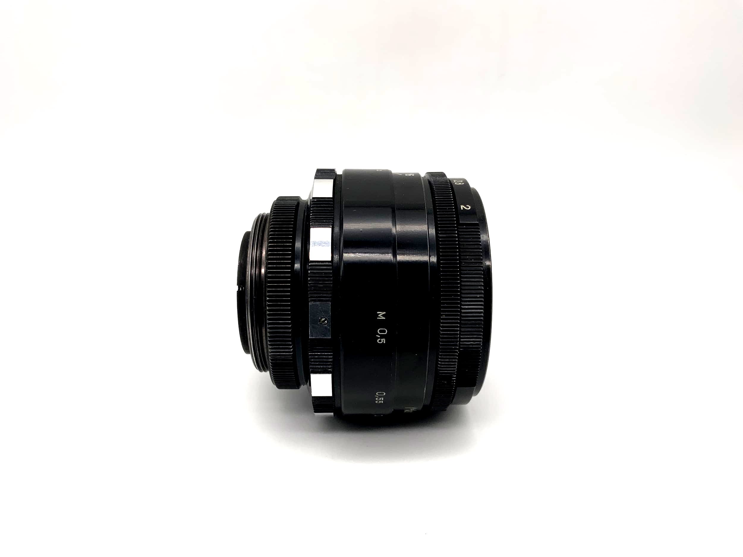 Zenit 58mm 1:2 Objektiv Helios-44 aka Biotar Zebra Kamera Camera Lens (M39)