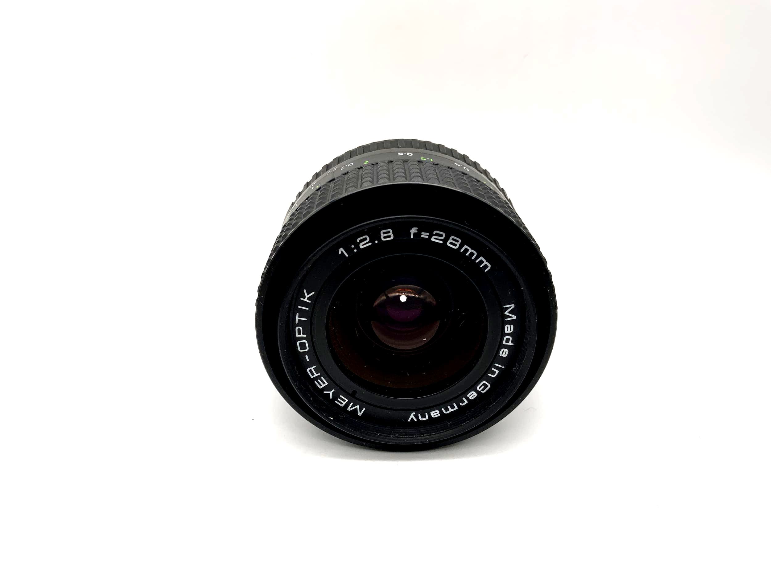 Meyer Optik Görlitz 28mm 1:2.8 Objektiv Prototyp Rarität Lens (Praktica B)