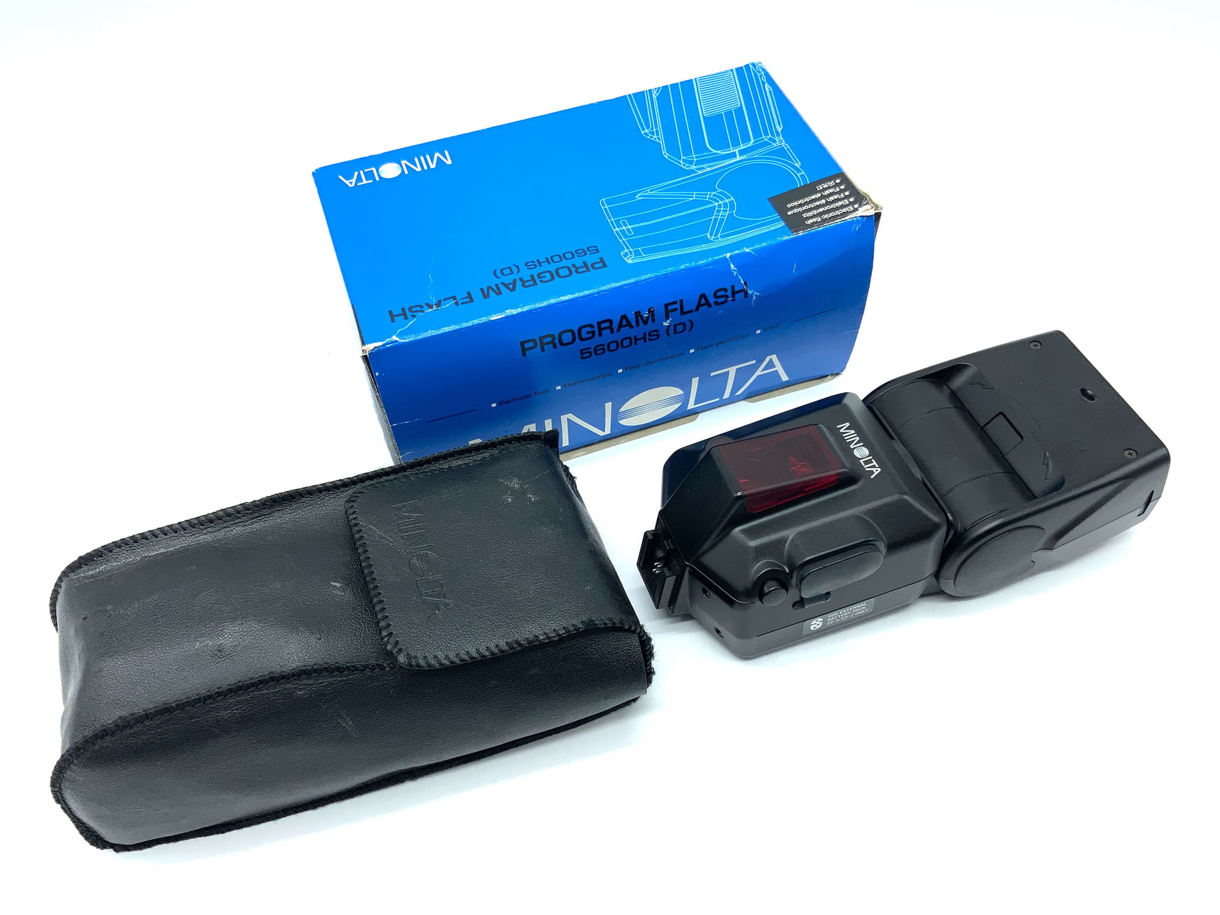 Minolta Program Flash 5600HS (D) Blitzgerät Kamera Blitz Flash