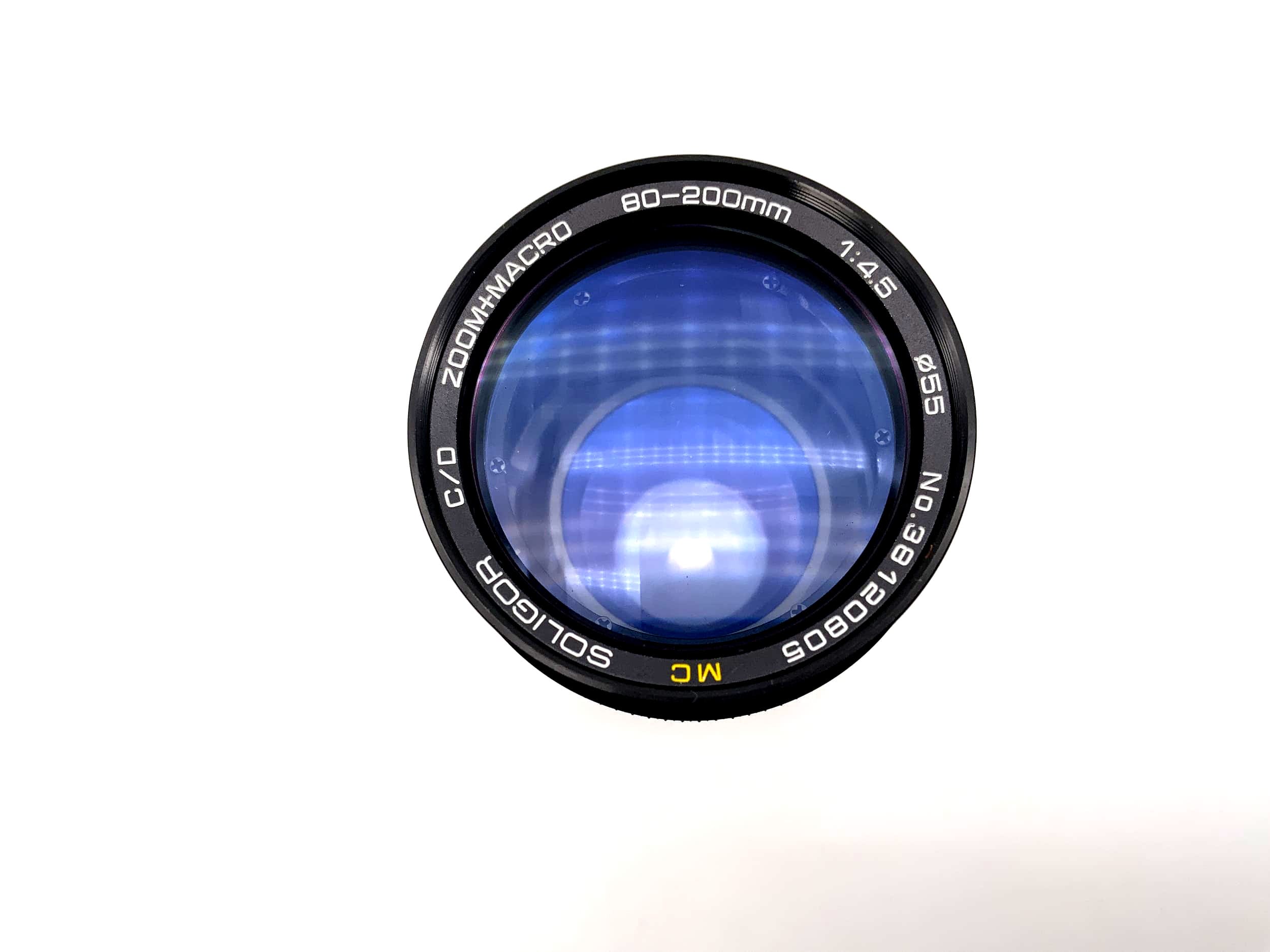 Soligor 80-200mm 1:4,5 Objektiv C/D Zoom + Macro MC Kamera Lens (Pentax K)