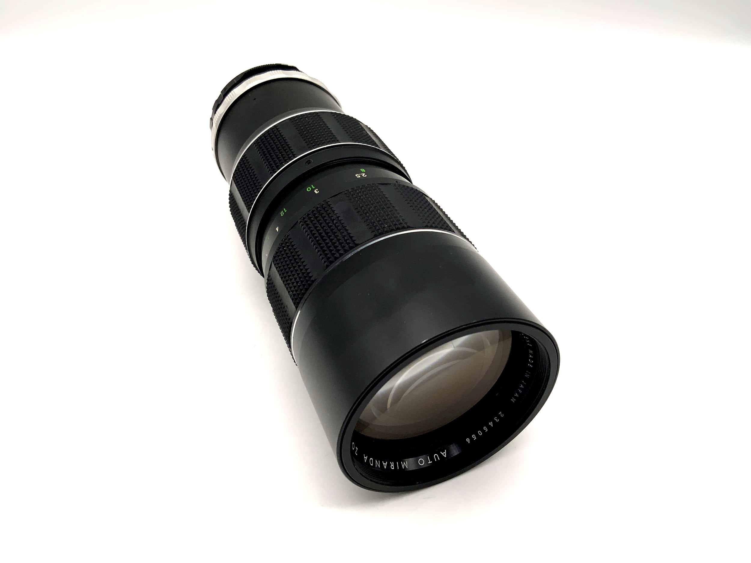 Miranda 80-200mm 1:3.5 Objektiv Auto Zoom EC Kamera Camera Lens (Miranda Mount)