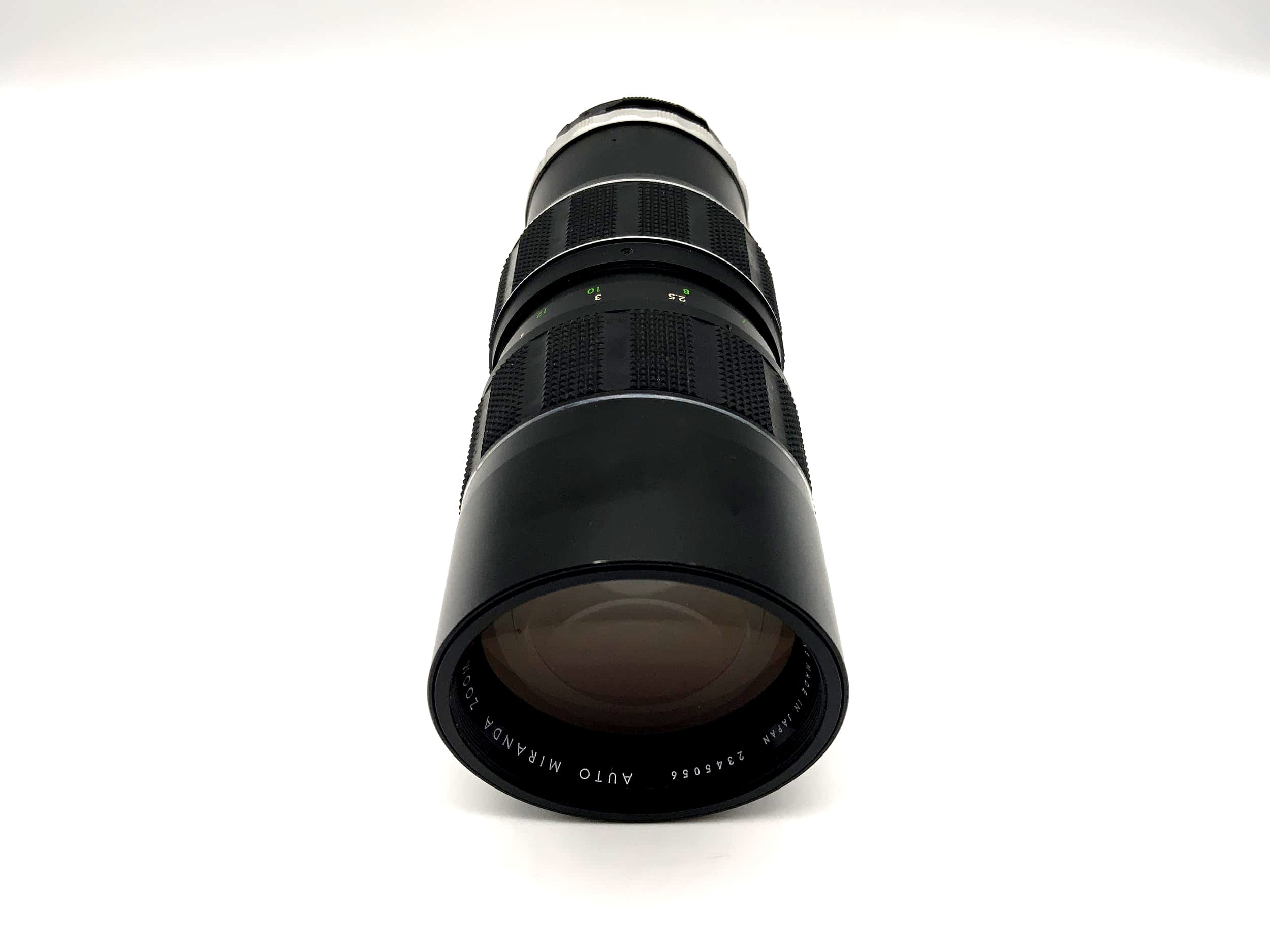 Miranda 80-200mm 1:3.5 Objektiv Auto Zoom EC Kamera Camera Lens (Miranda Mount)