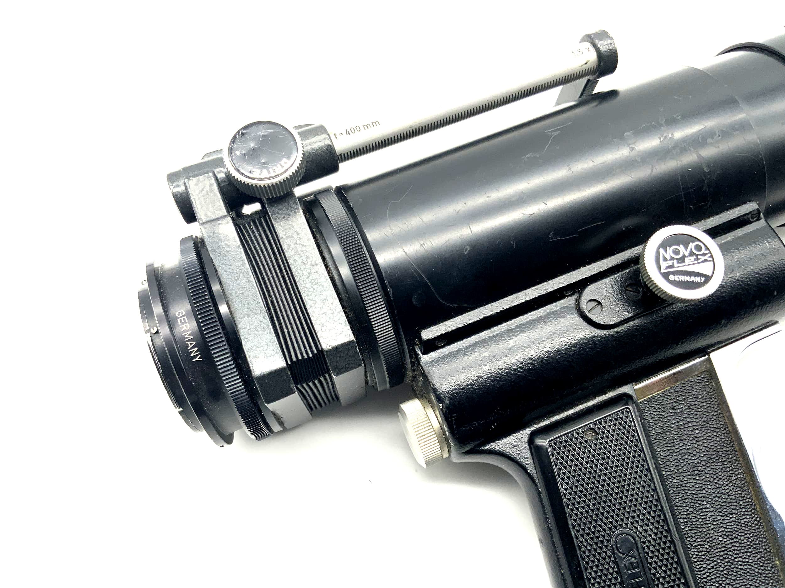 Novoflex 400mm 1:5.6 Objektiv Noflexar Schnellschuss 40cm Lens (Nikon F) Pilz!