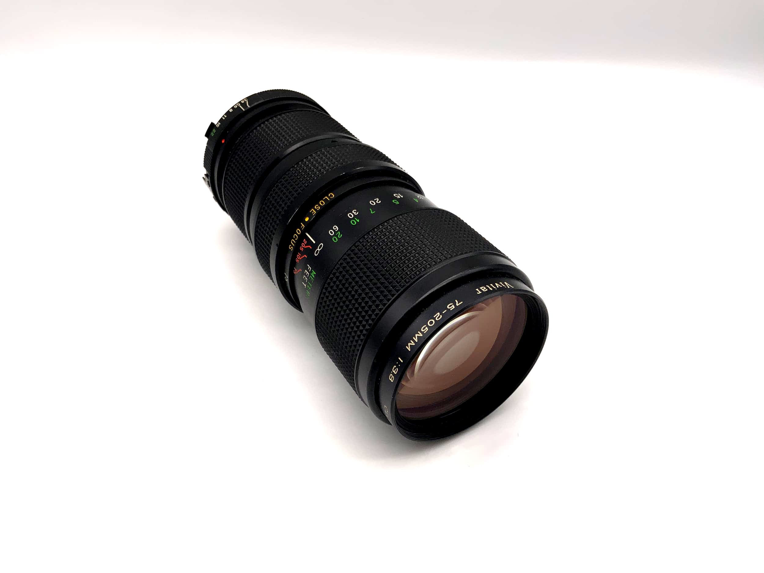 Vivitar 75-205mm 1:3.8 Objektiv Close Focusing Auto Zoom Lens (Minolta MD)