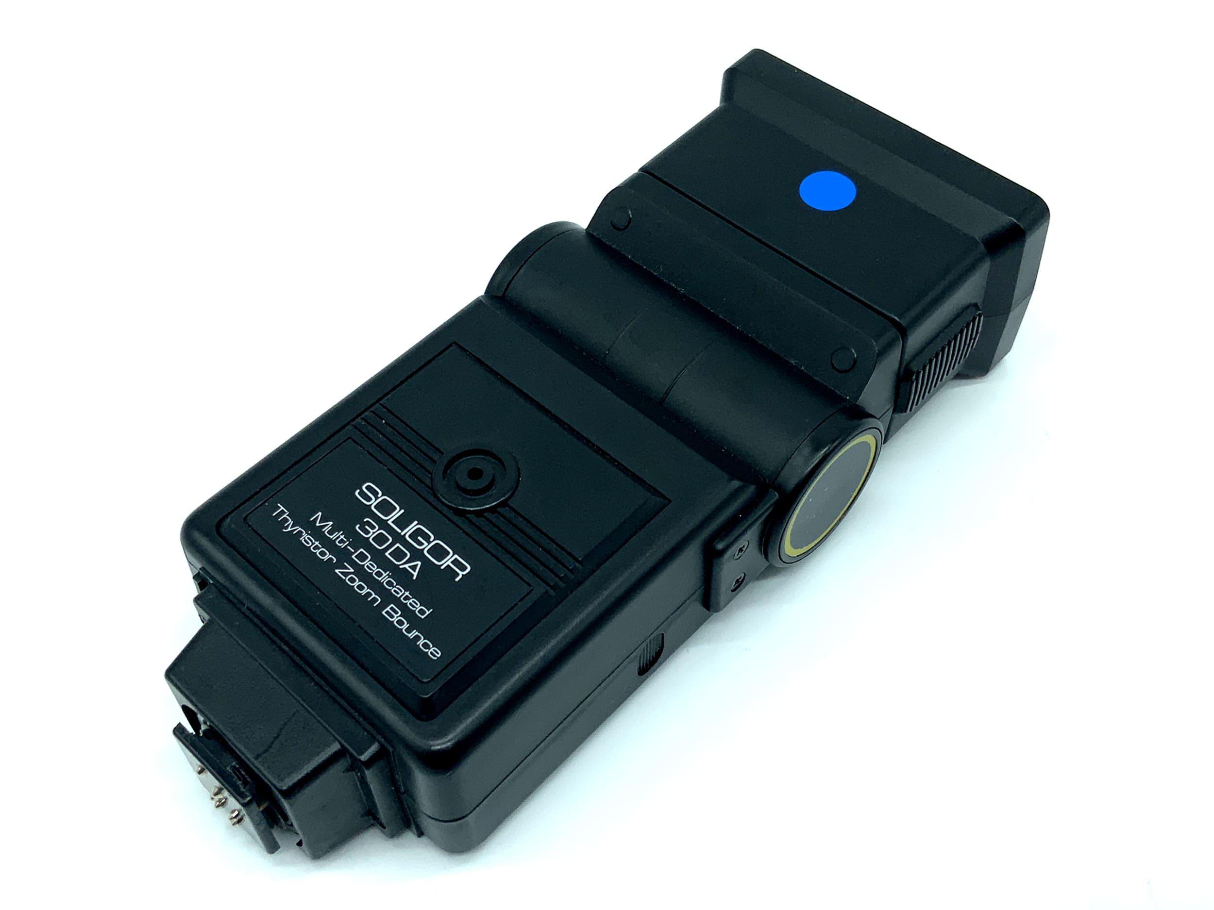 Soligor 30 DA Blitzgerät für Nikon und Minolta Kamera Blitz Flash