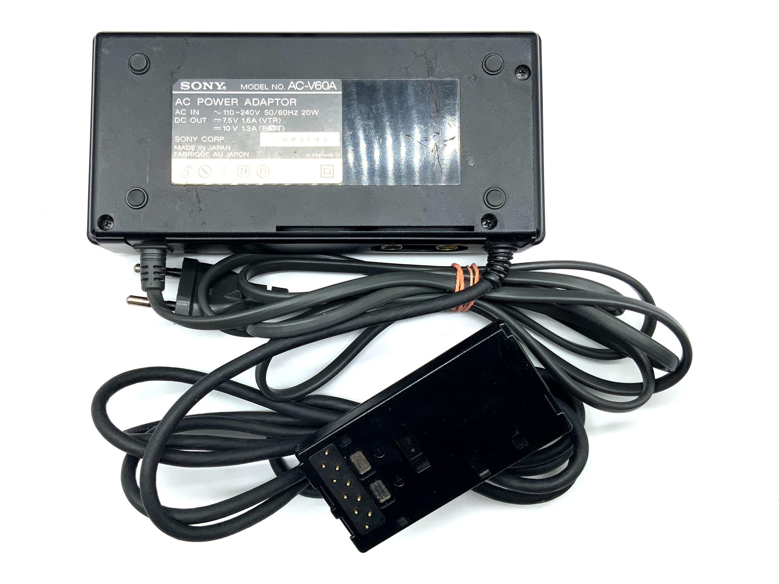 Sony AC-V60A Ladegerät NP-55|NP-66|NP-66H|NP-77|NP-77H