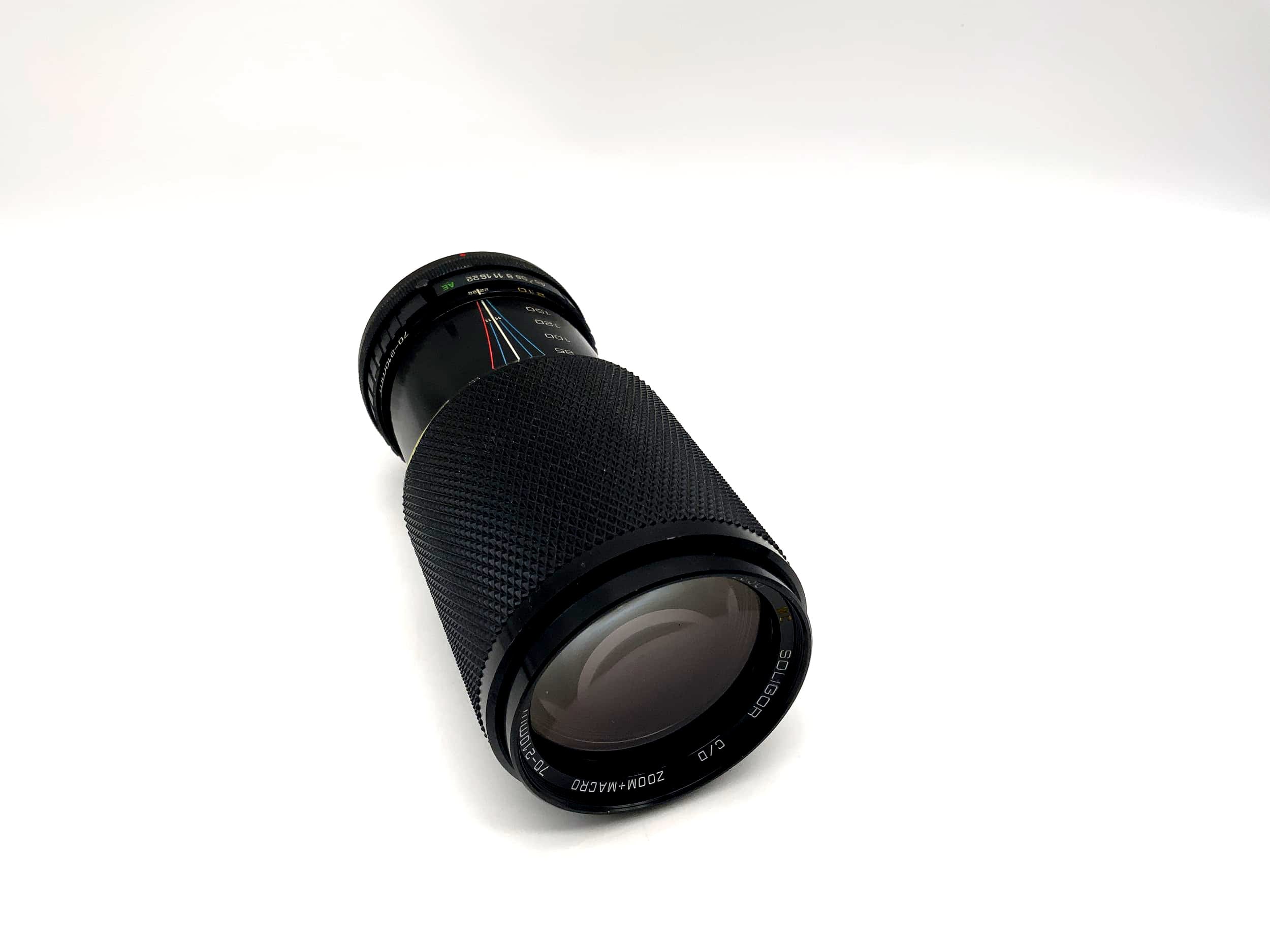 Soligor 70-210mm 1:4.5 Objektiv MC C/D Zoom+Macro Kamera Camera Lens (Canon FD)